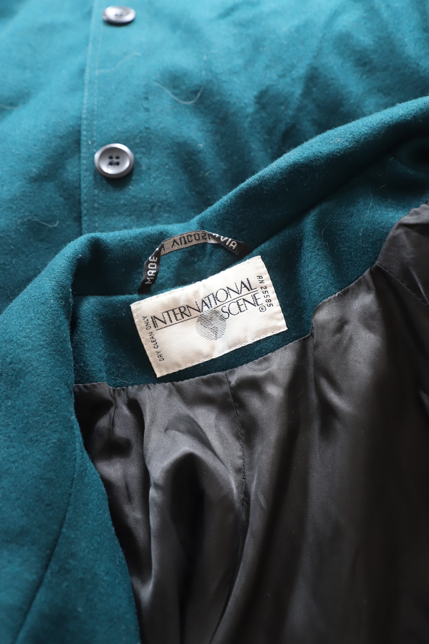 Vintage Wool coat, size 14