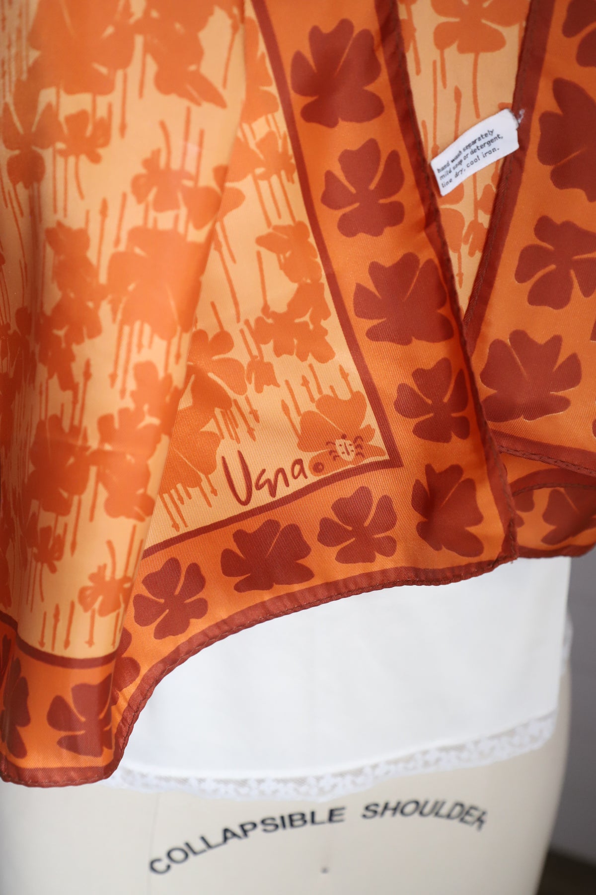 Long vintage Vera 1970’s scarf
