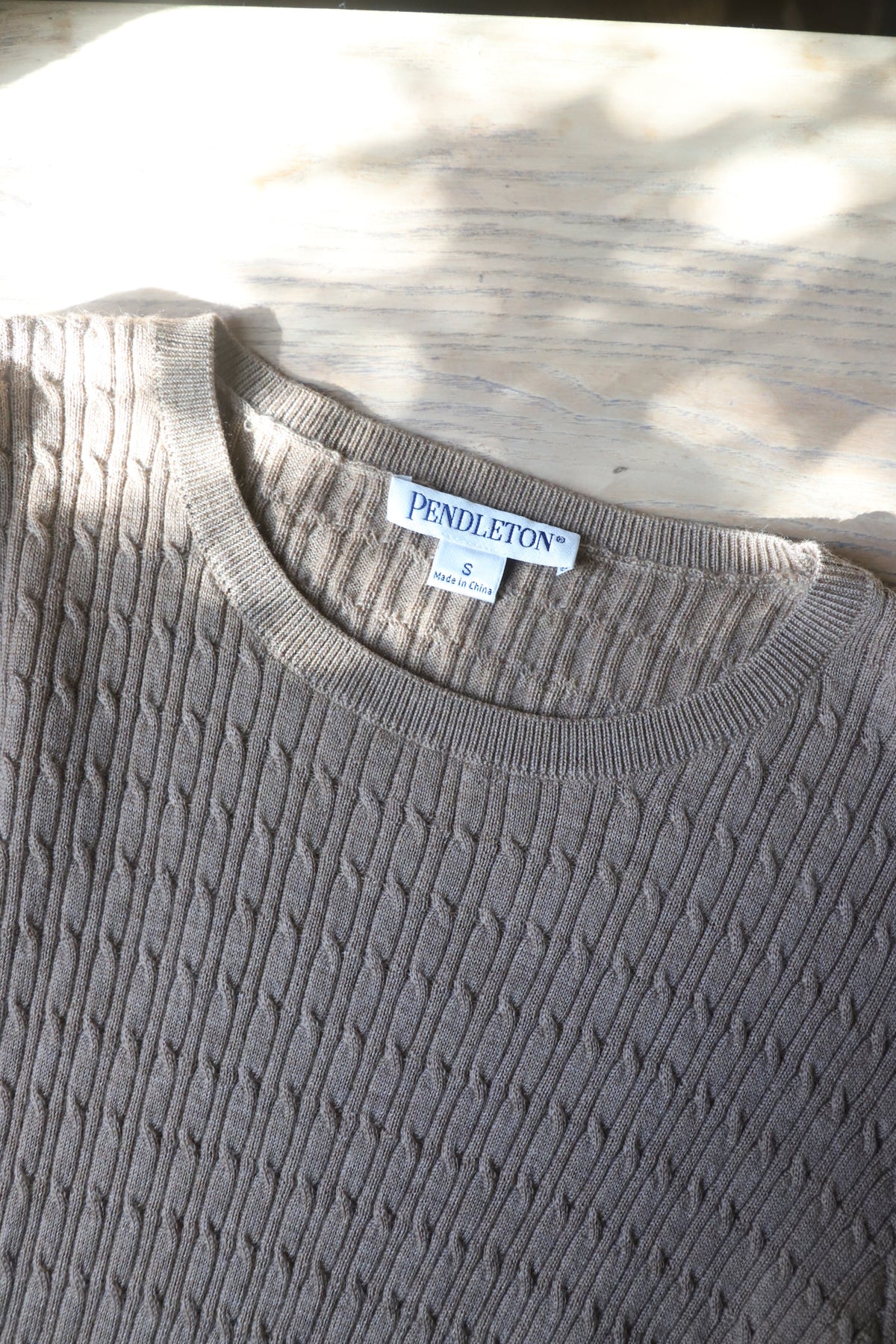 Pendleton merino wool knit size small