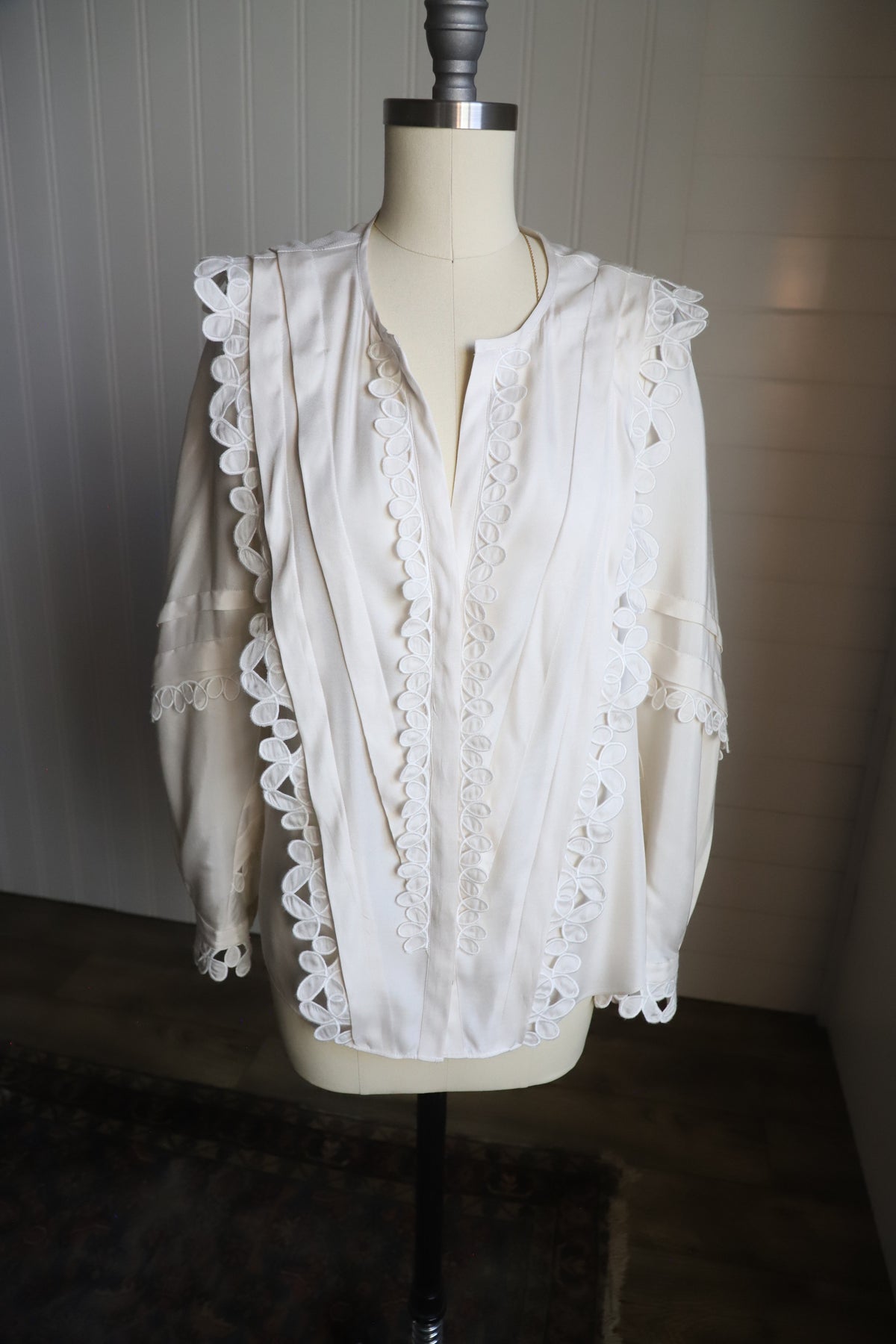 Rebecca Taylor silk blend blouse size 6
