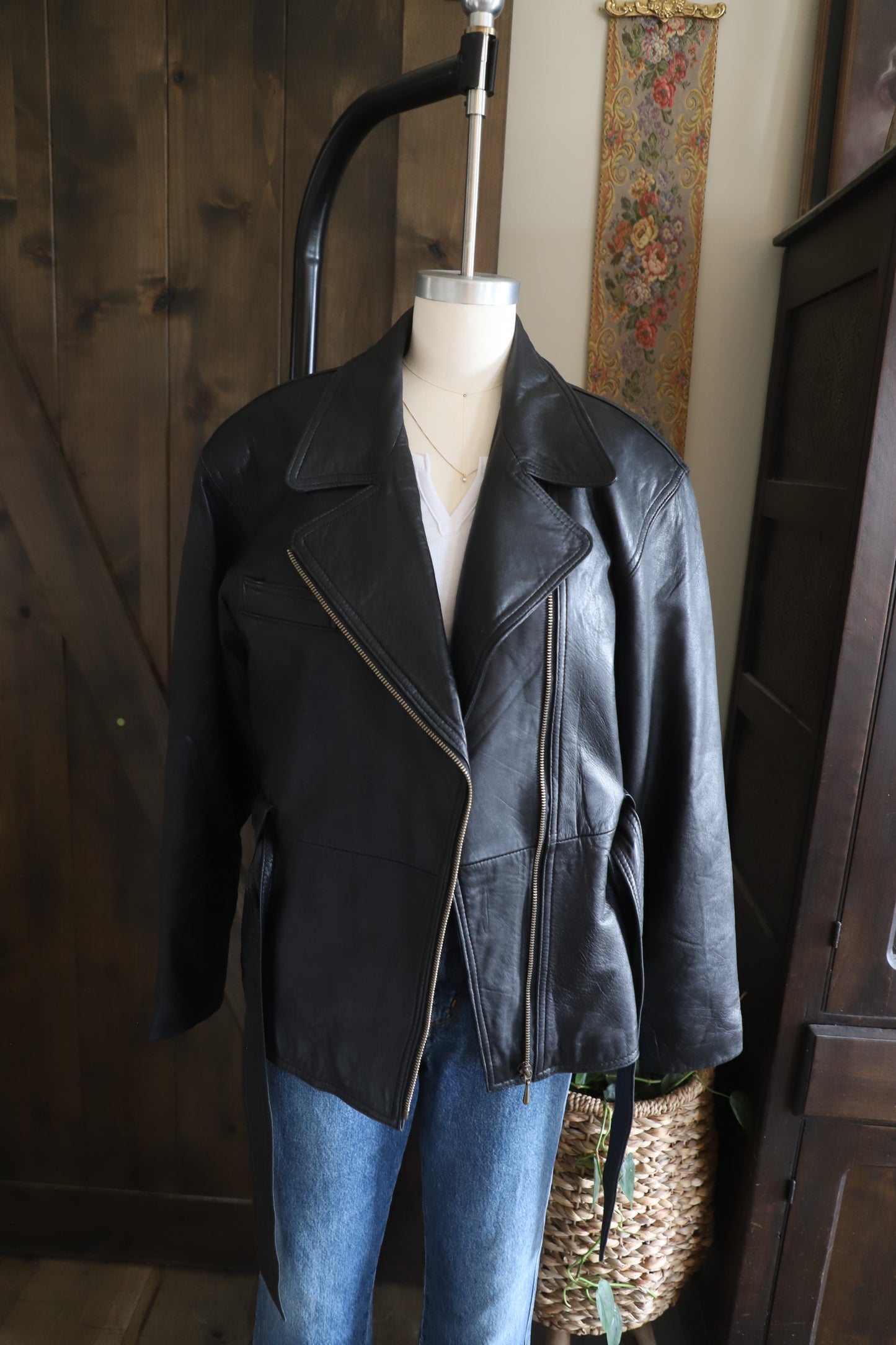 Vintage American Leather jacket size M/L