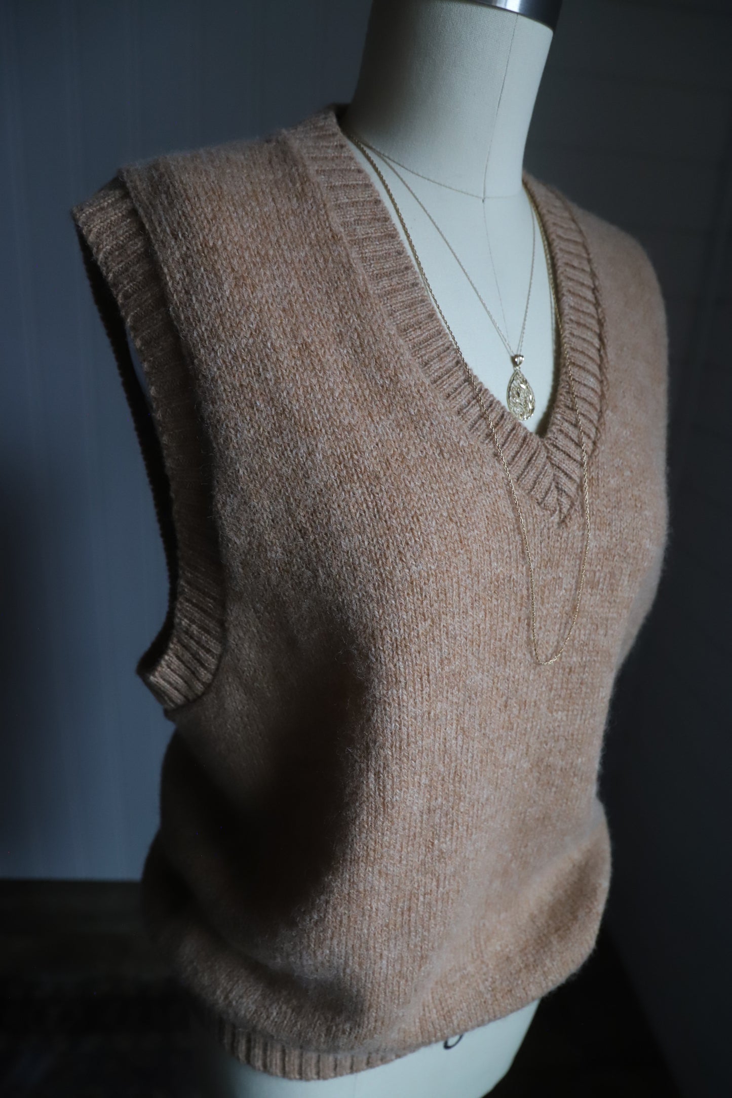 Vintage Shetland wool vest