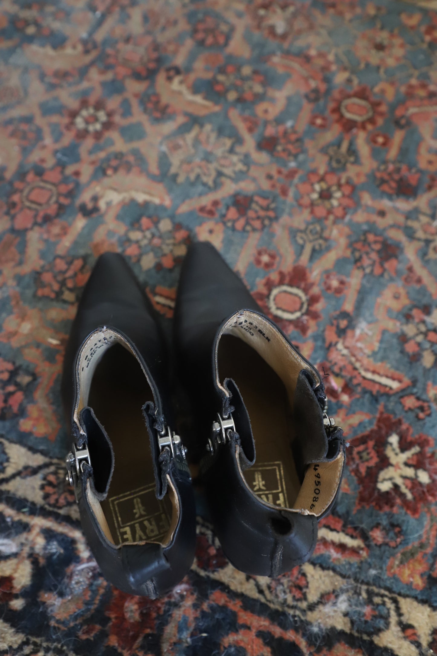 Frye Sacha Moto Short boots size 8