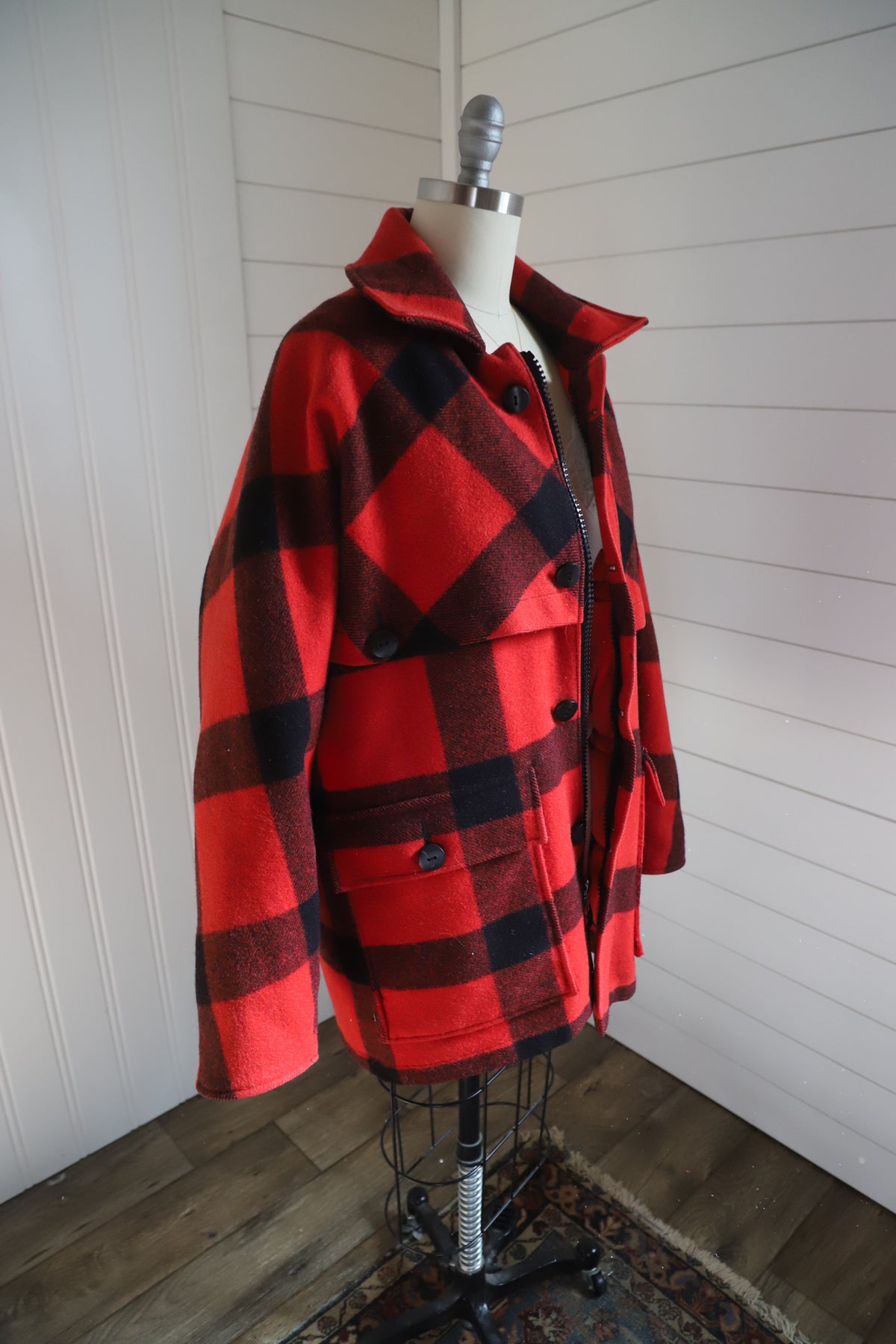 Vintage Eddie Bauer wool/down coat