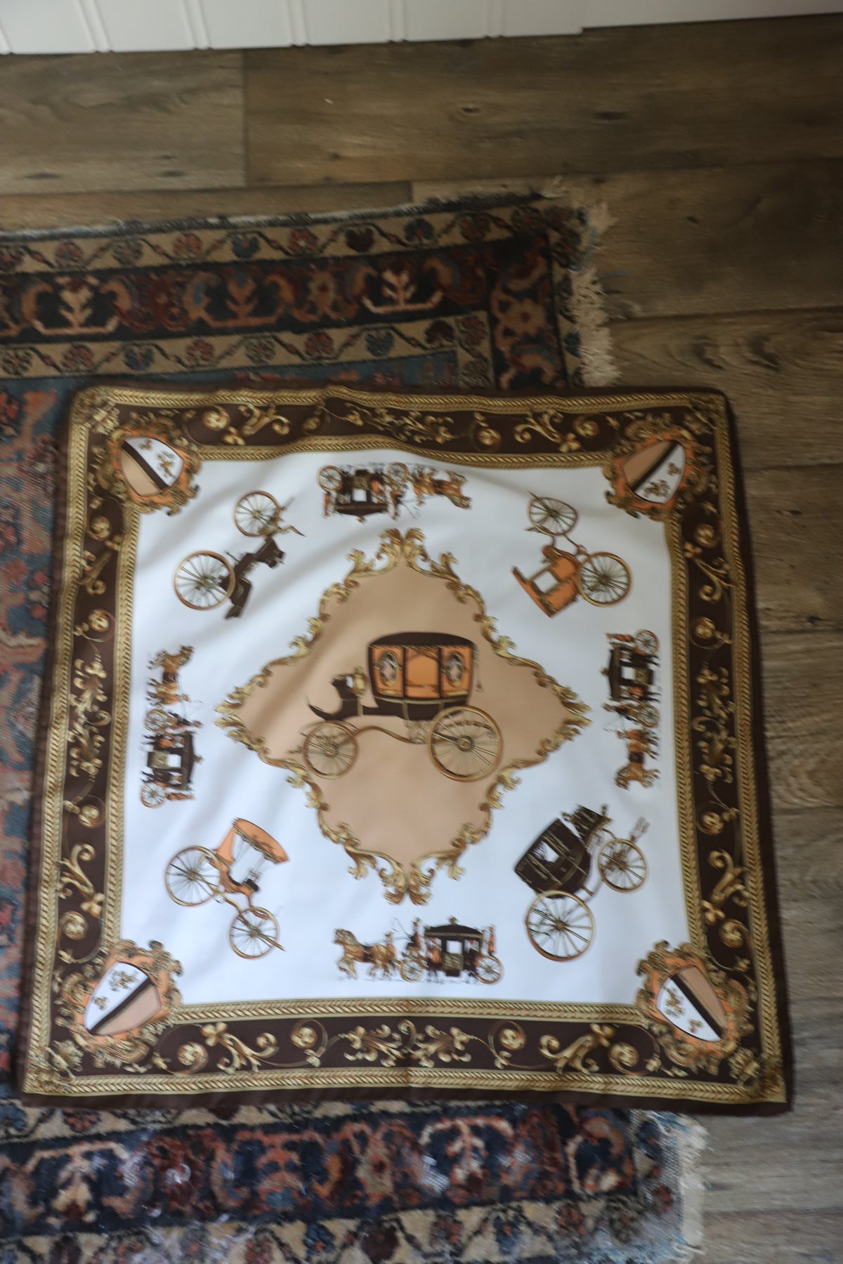 Vintage 1970’s Italian horse scarf