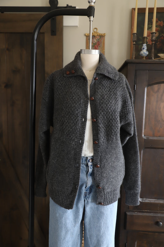 Vintage Eddie Bauer wool cardigan, M