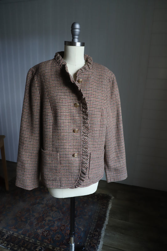 Talbots petites wool blend blazer size 16P
