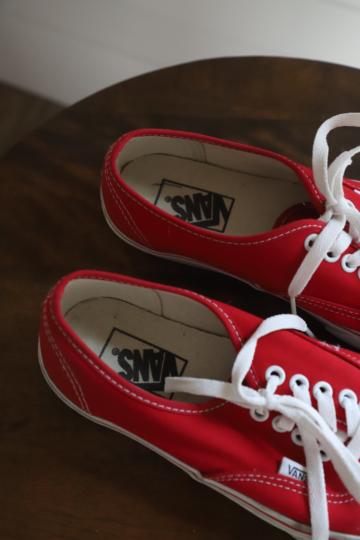Classic red Vans size 8.5