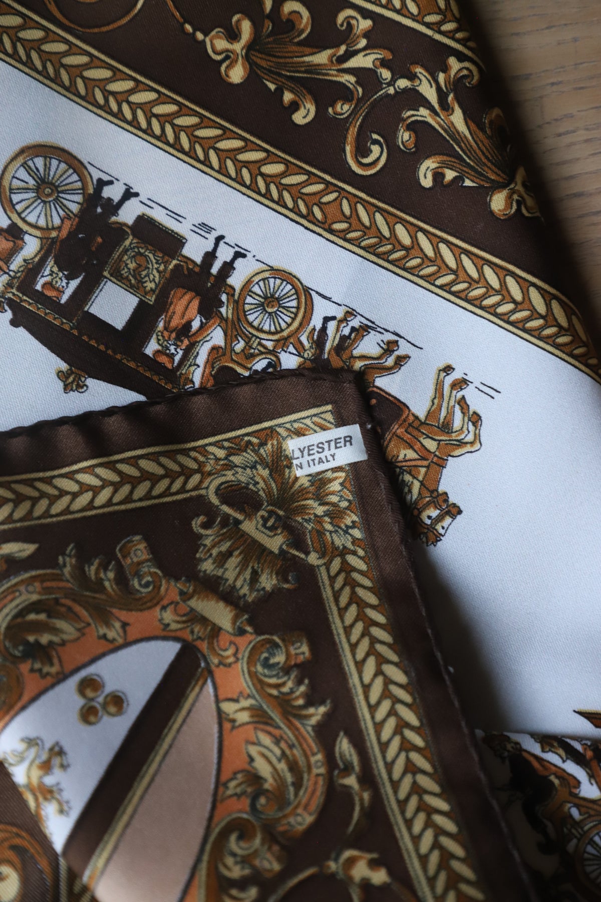 Vintage 1970’s Italian horse scarf