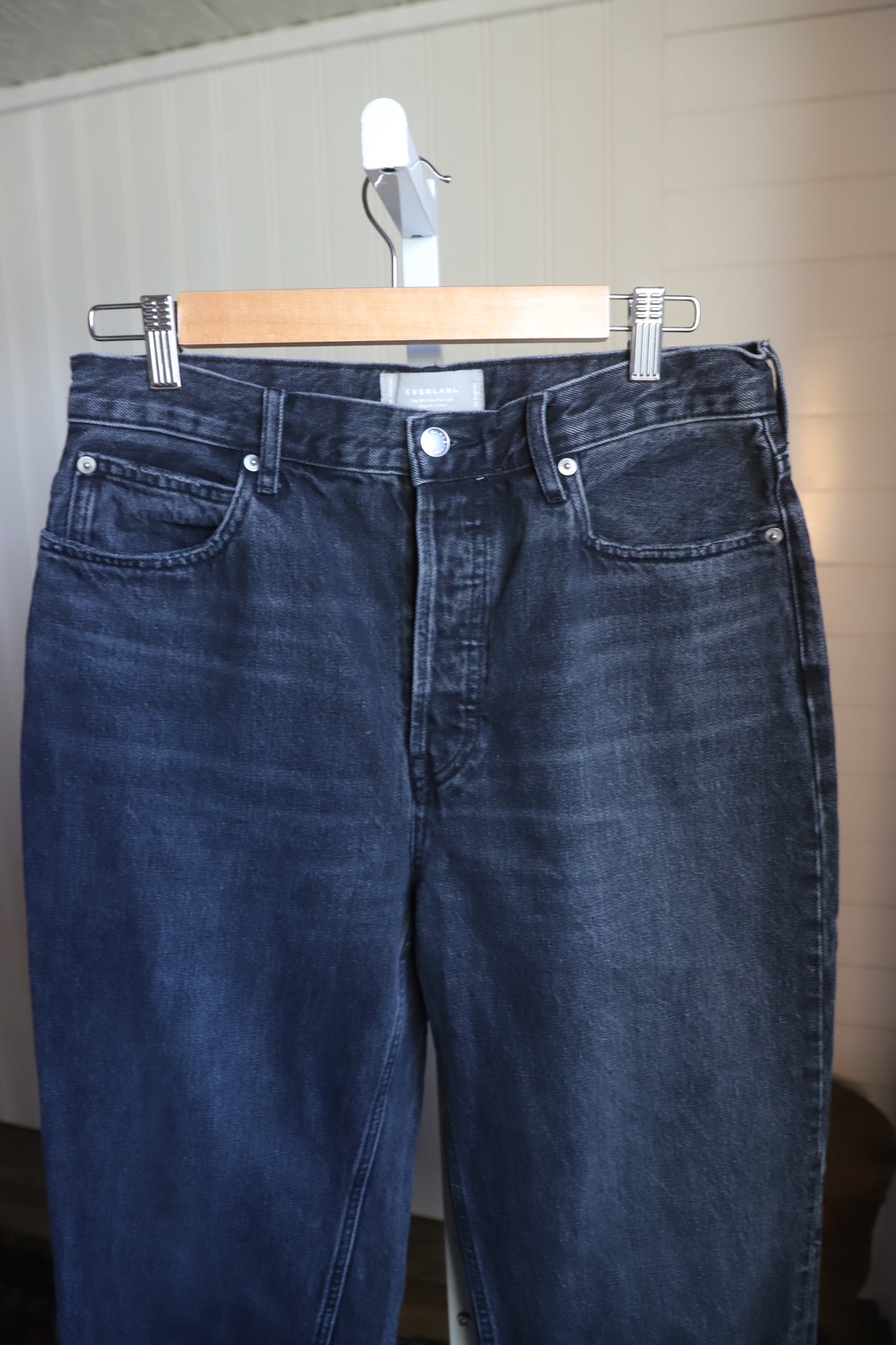 Everlane 90’s way high jeans, organic cotton! Size 29