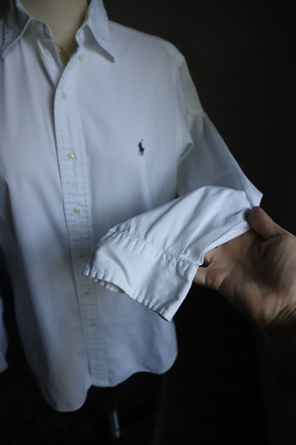 Vintage Polo Ralph Lauren white button down