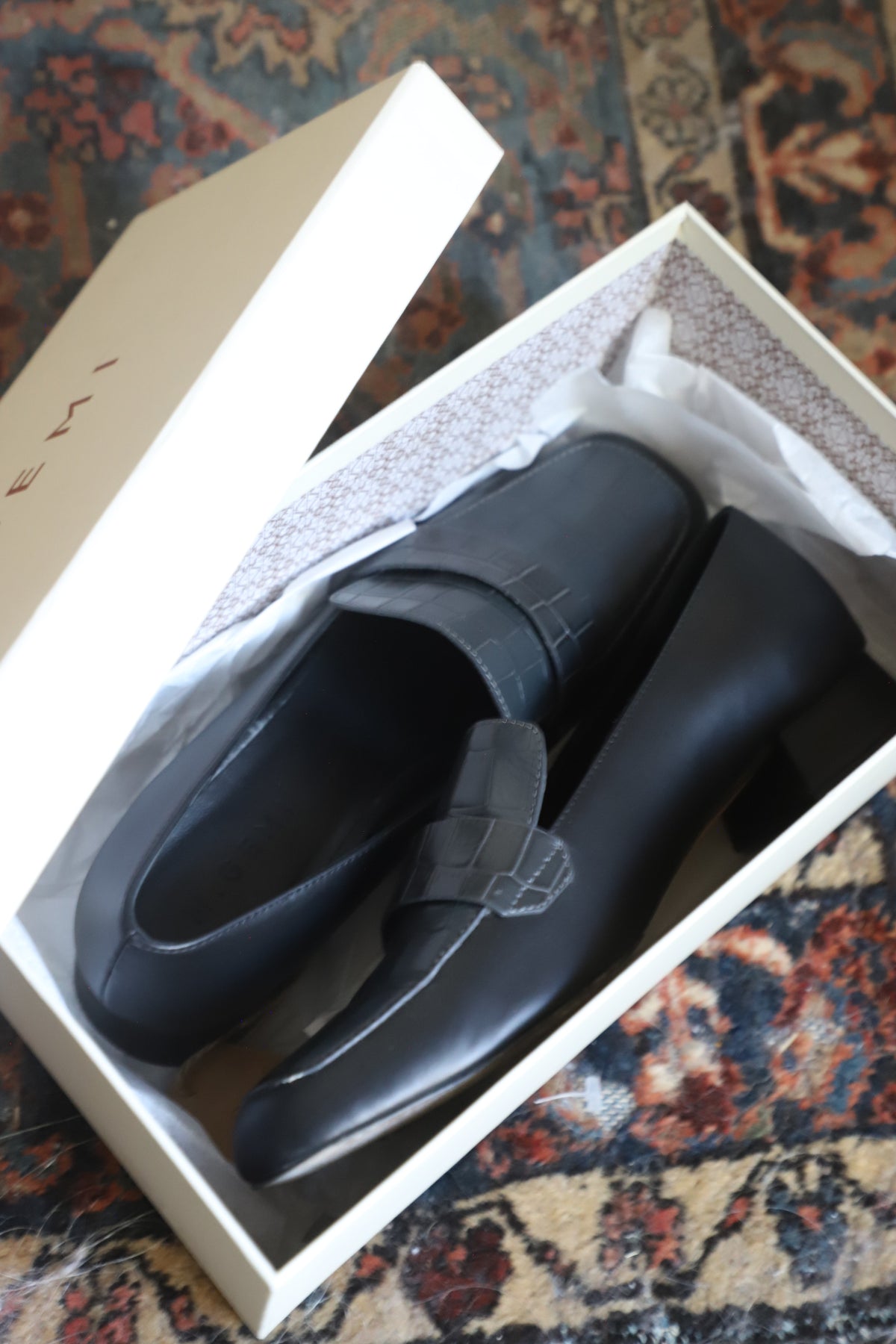 M. Gemi heeled loafers size 38.5