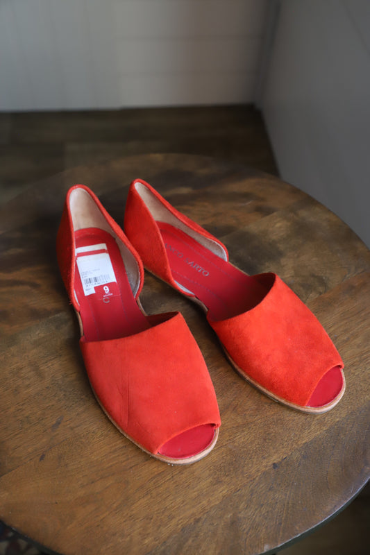 Vintage Franco Sarto suede flats