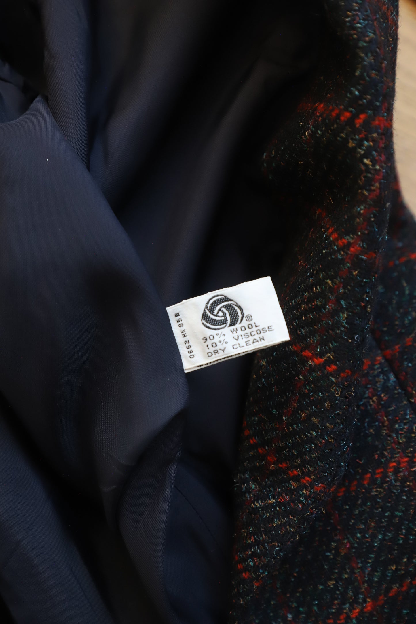 Vintage Anne Klein wool blend blazer size 10