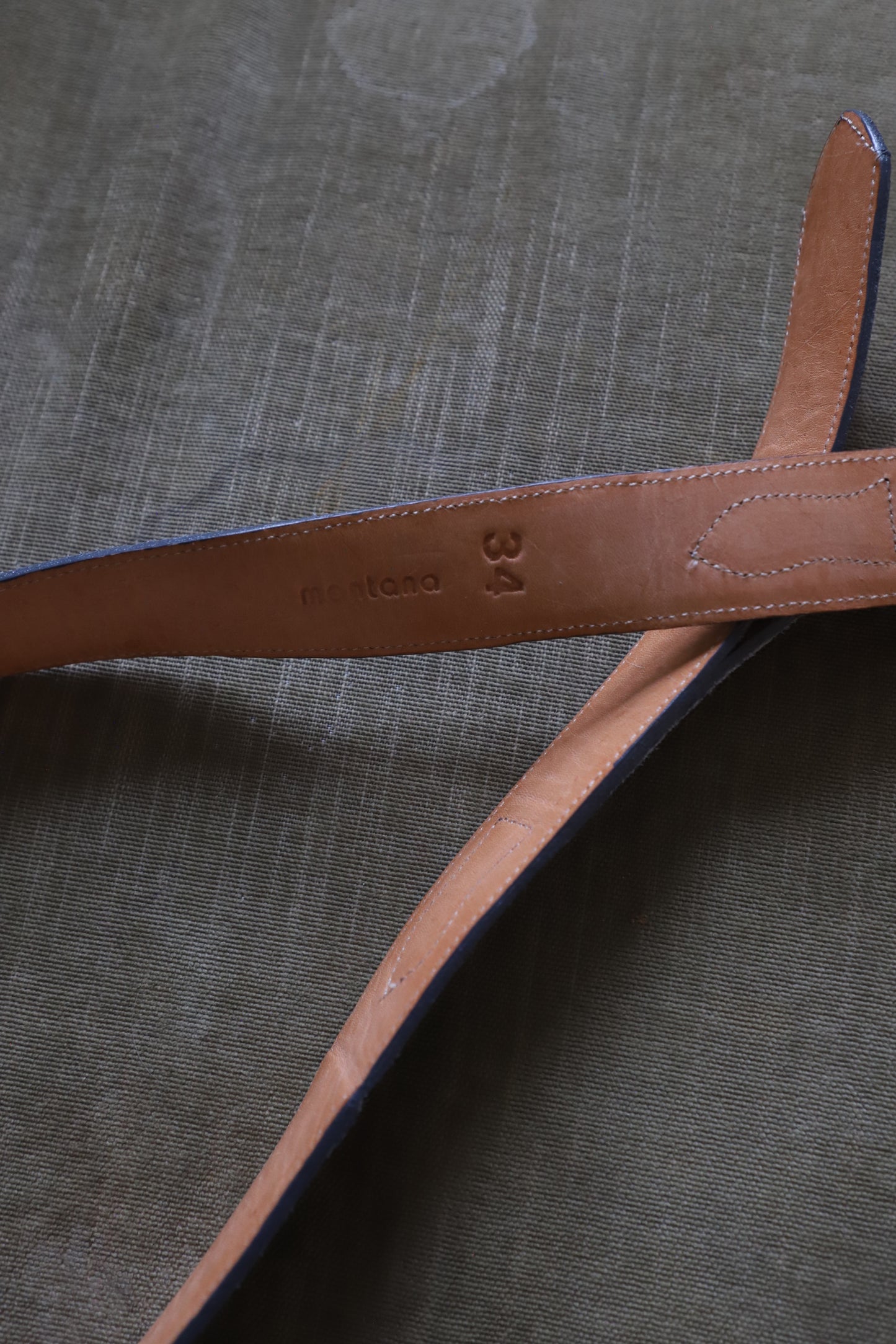 Suede Montana belt