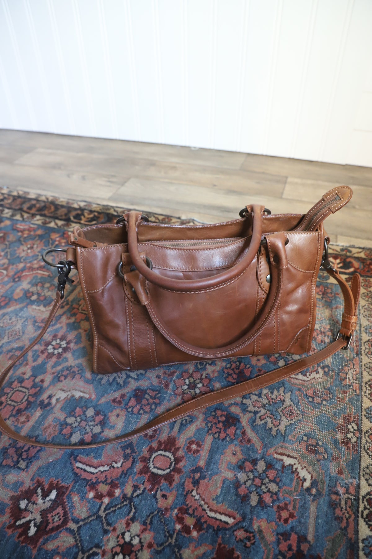 Frye Leather Melissa Satchel