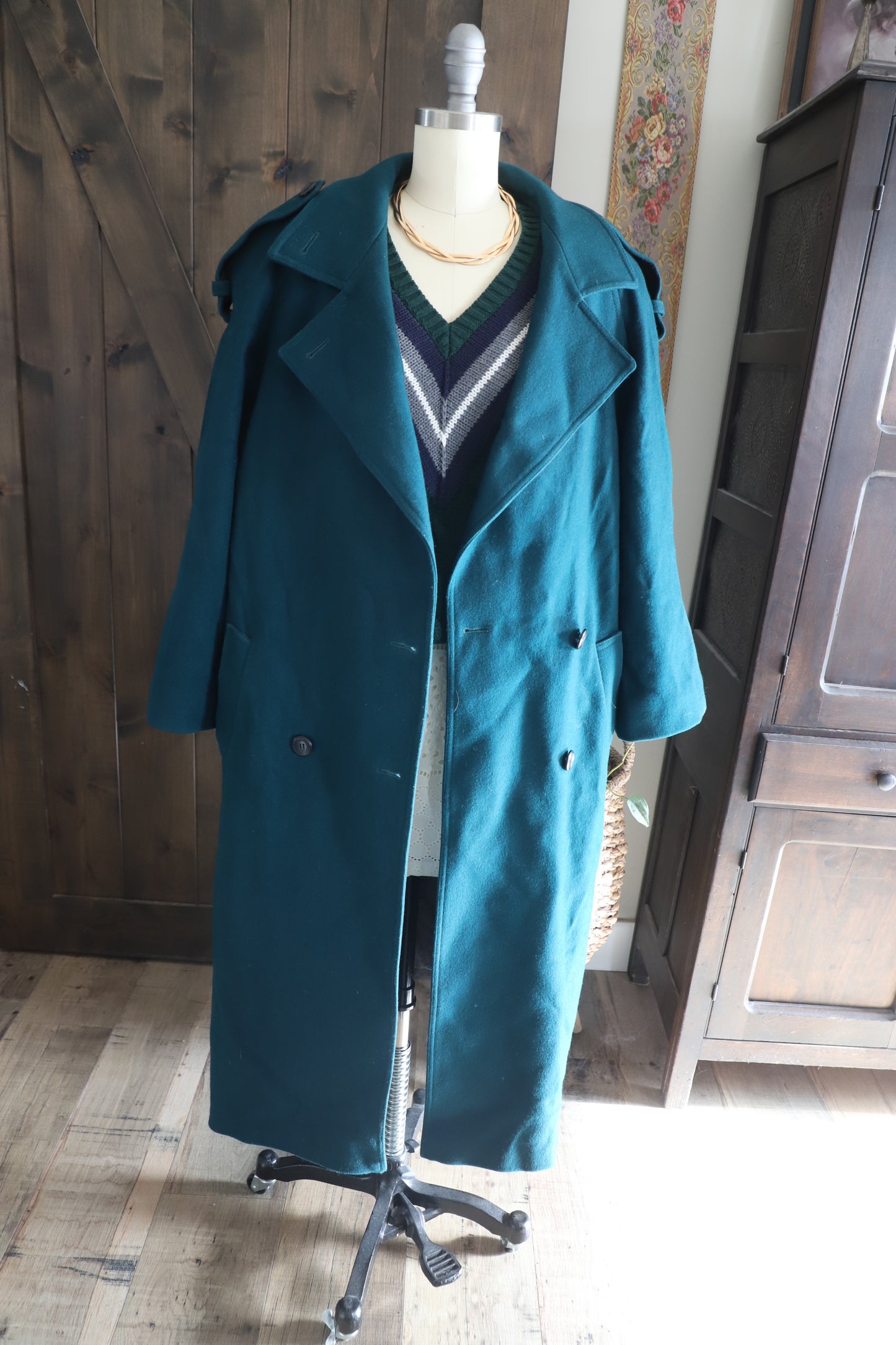 Vintage Wool coat, size 14