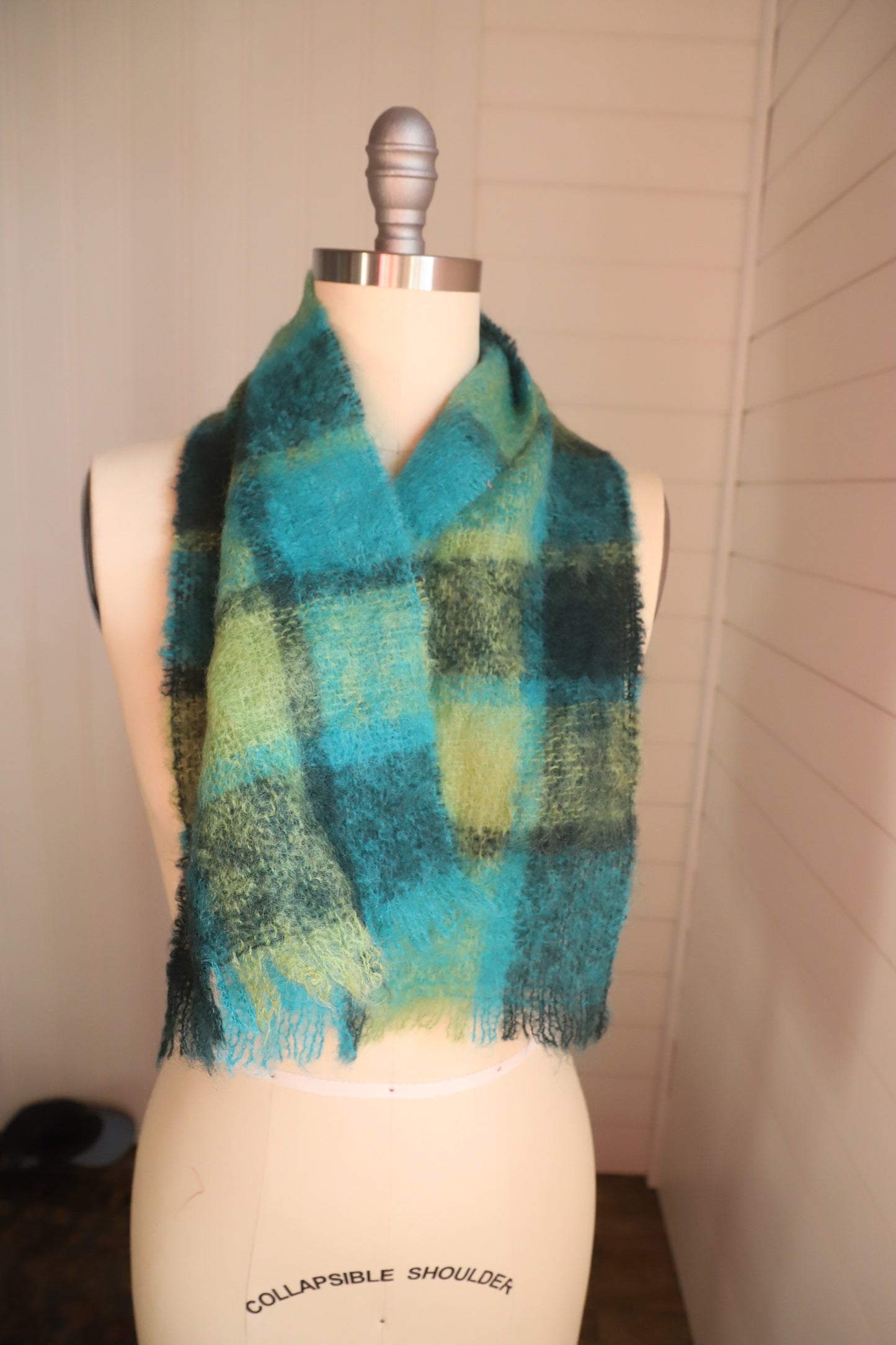 Vintage Scottish Mohair scarf