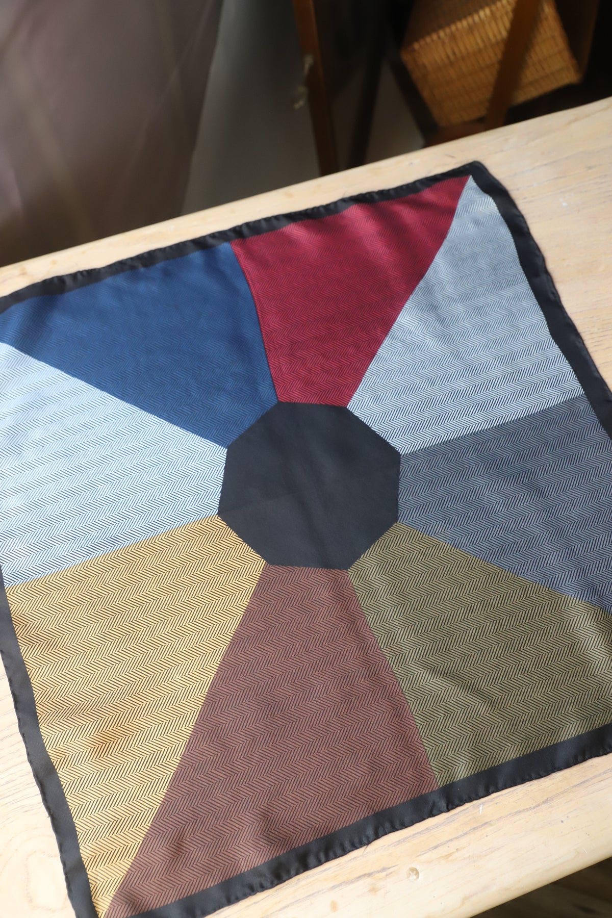 Vintage Italian silk scarf