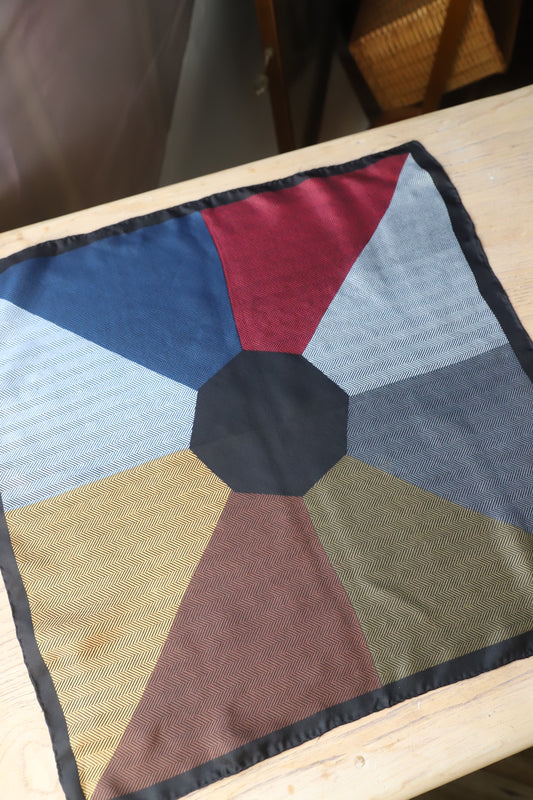 Vintage Italian silk scarf