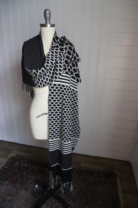 Anthropologie Angels of the North large shawl