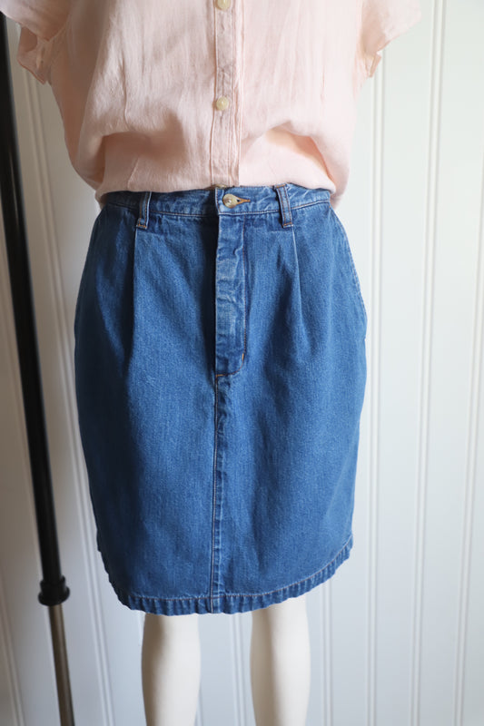 Vintage Eddie Bauer denim skirt size 4