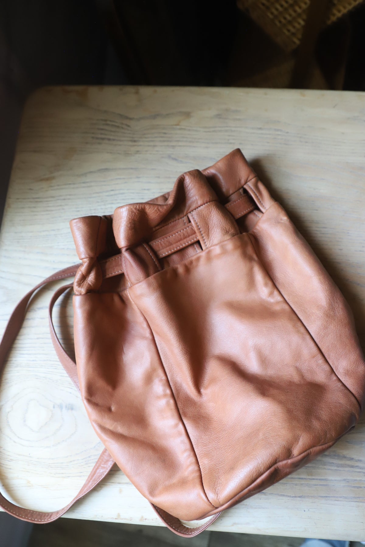 J. Duseri USA made leather bag