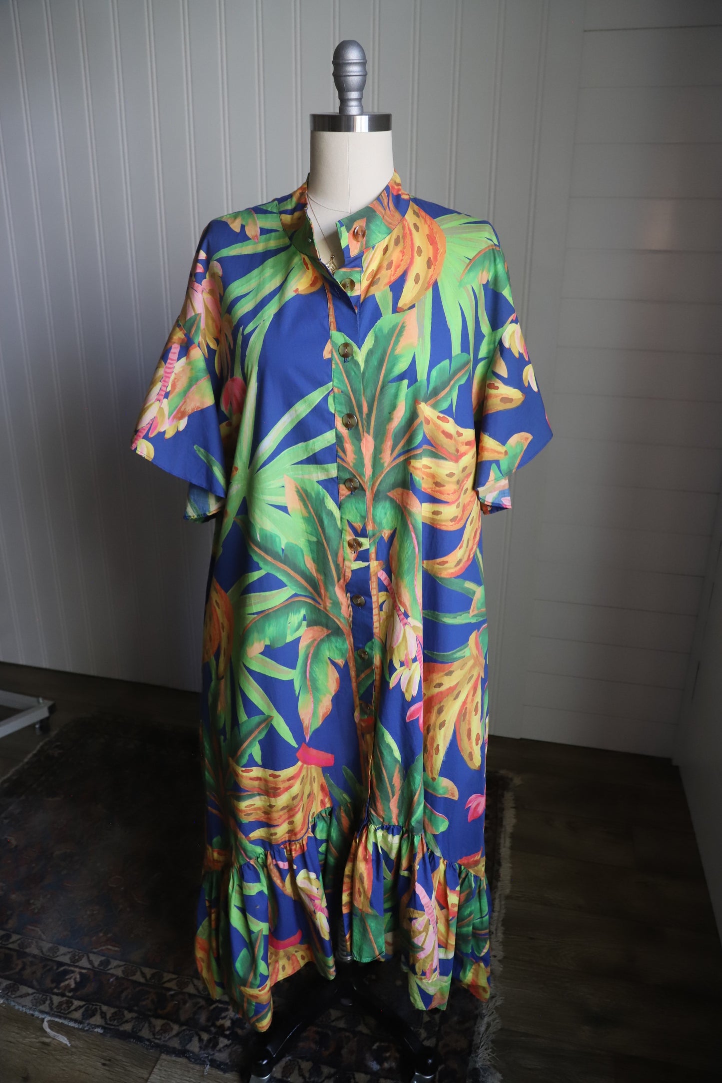 Farm Rio cotton printed dress size L