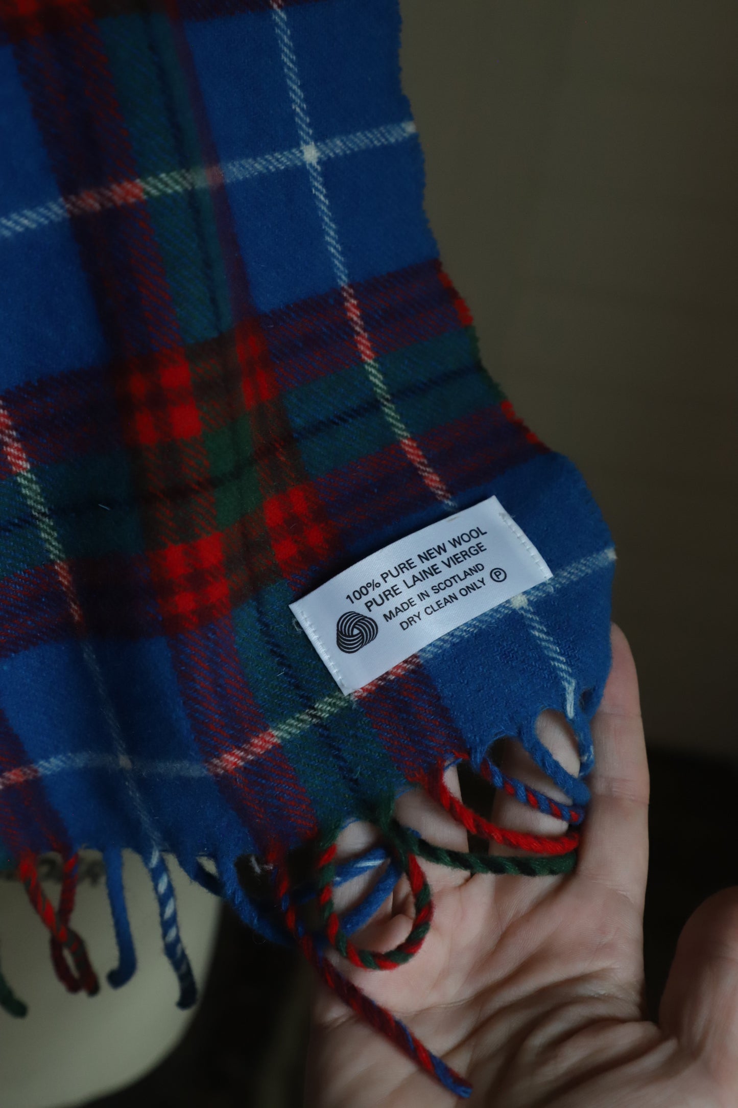 Made in Scotland wool scarf