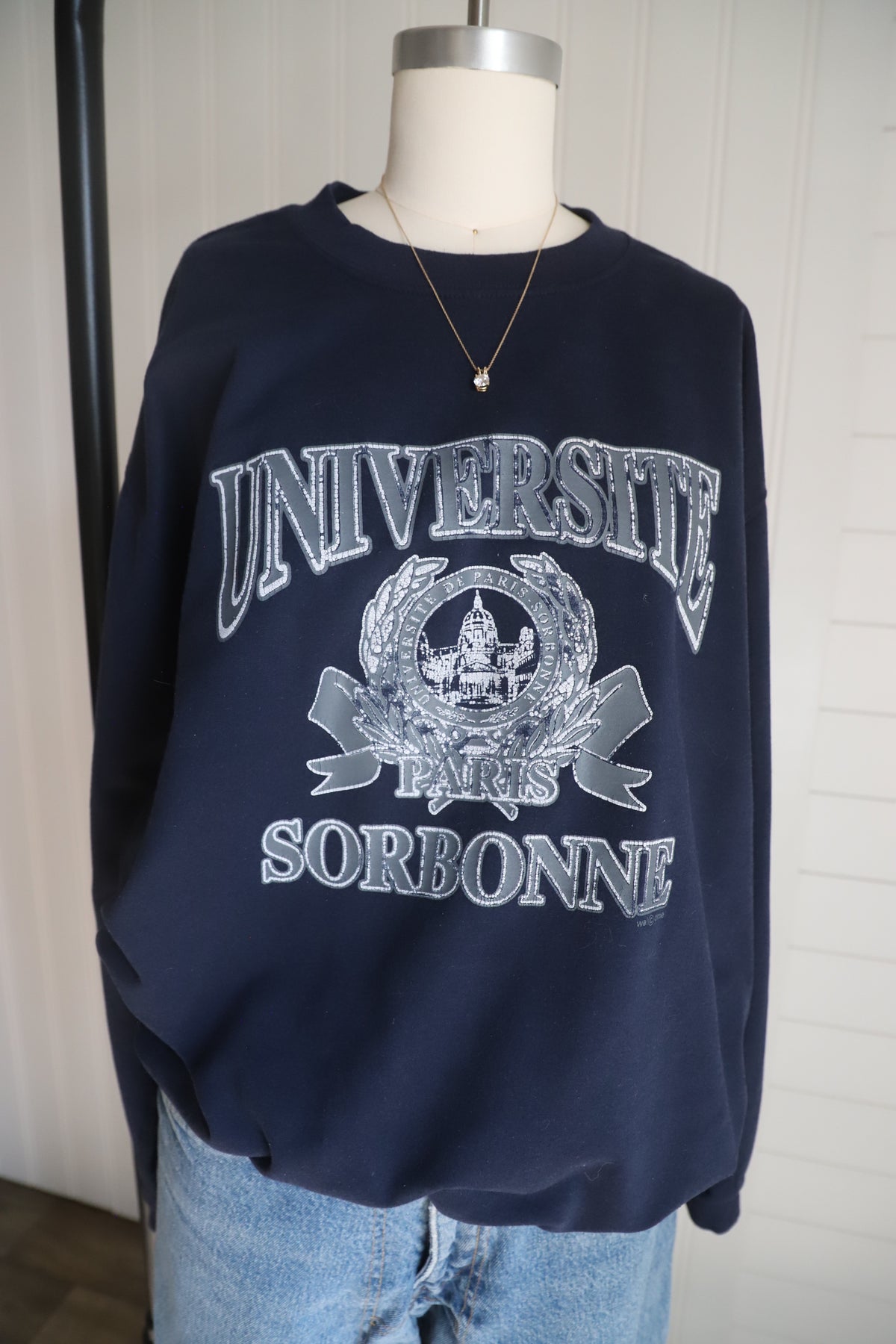 Vintage Paris “Universite Sorbonne” sweatshirt