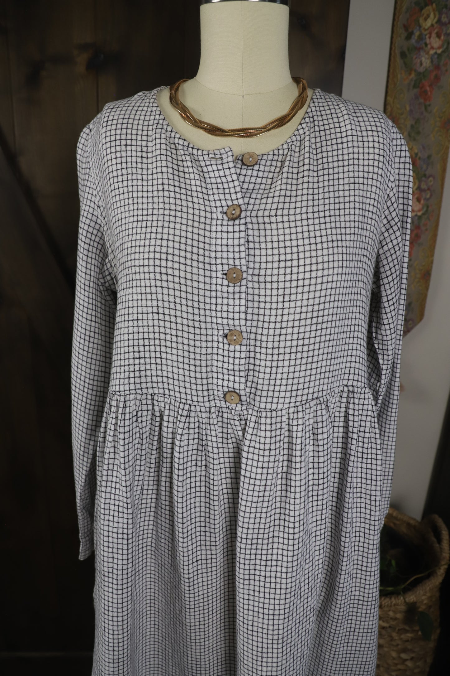 Not Perfect Linen dress size S