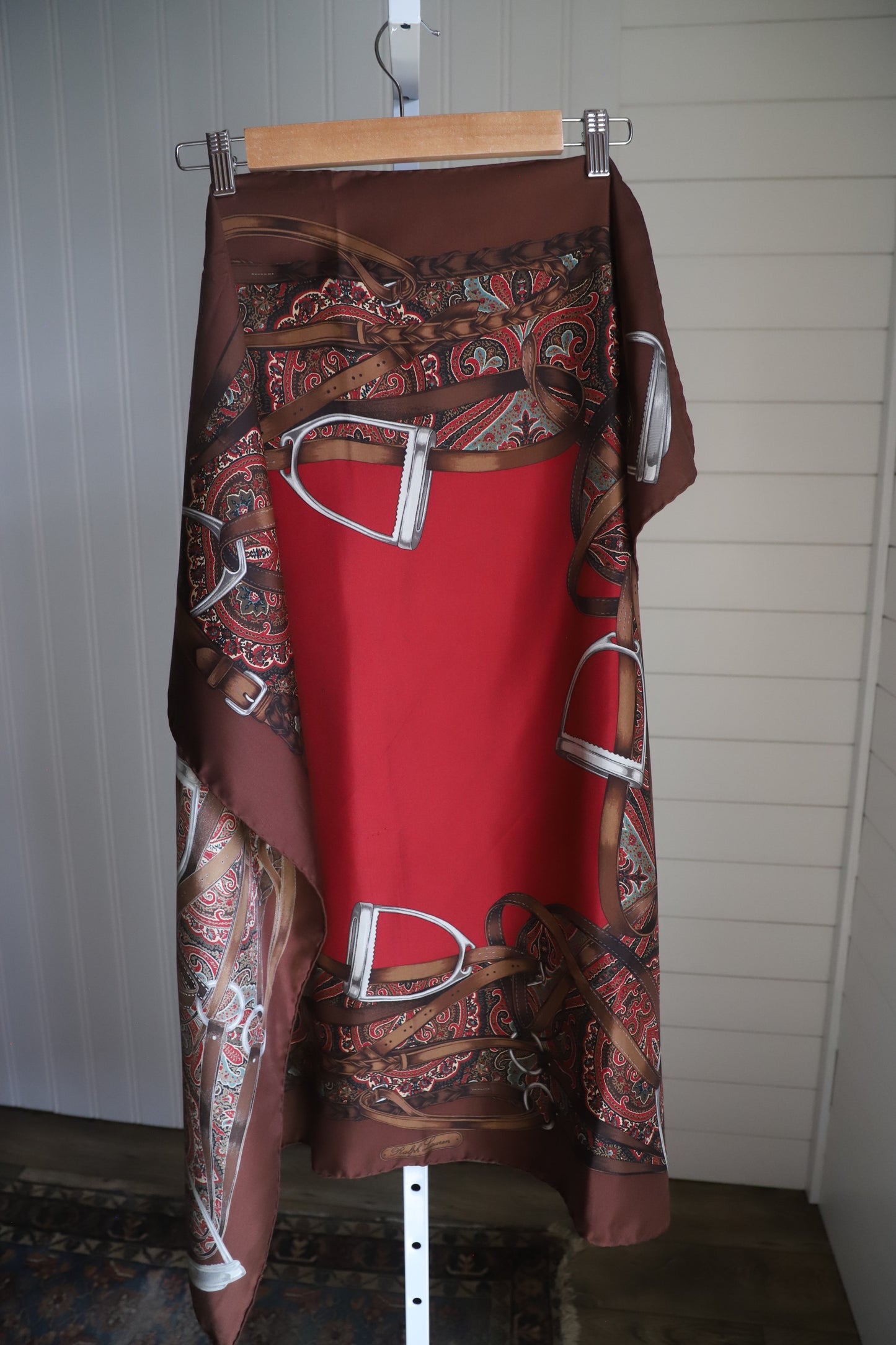 Ralph Lauren equestrian scarf