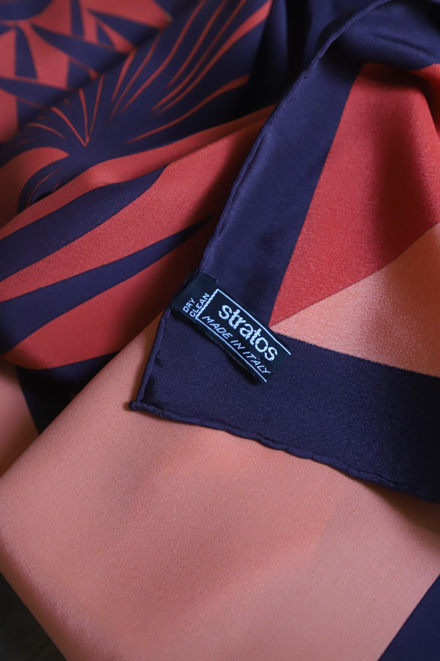 Valentino palm leaf Silk scarf