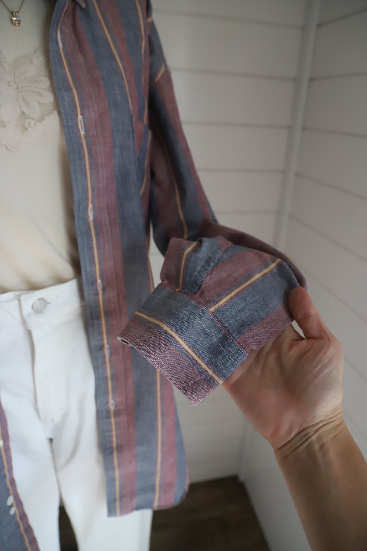 Vintage 80’s USA made LLBean button down