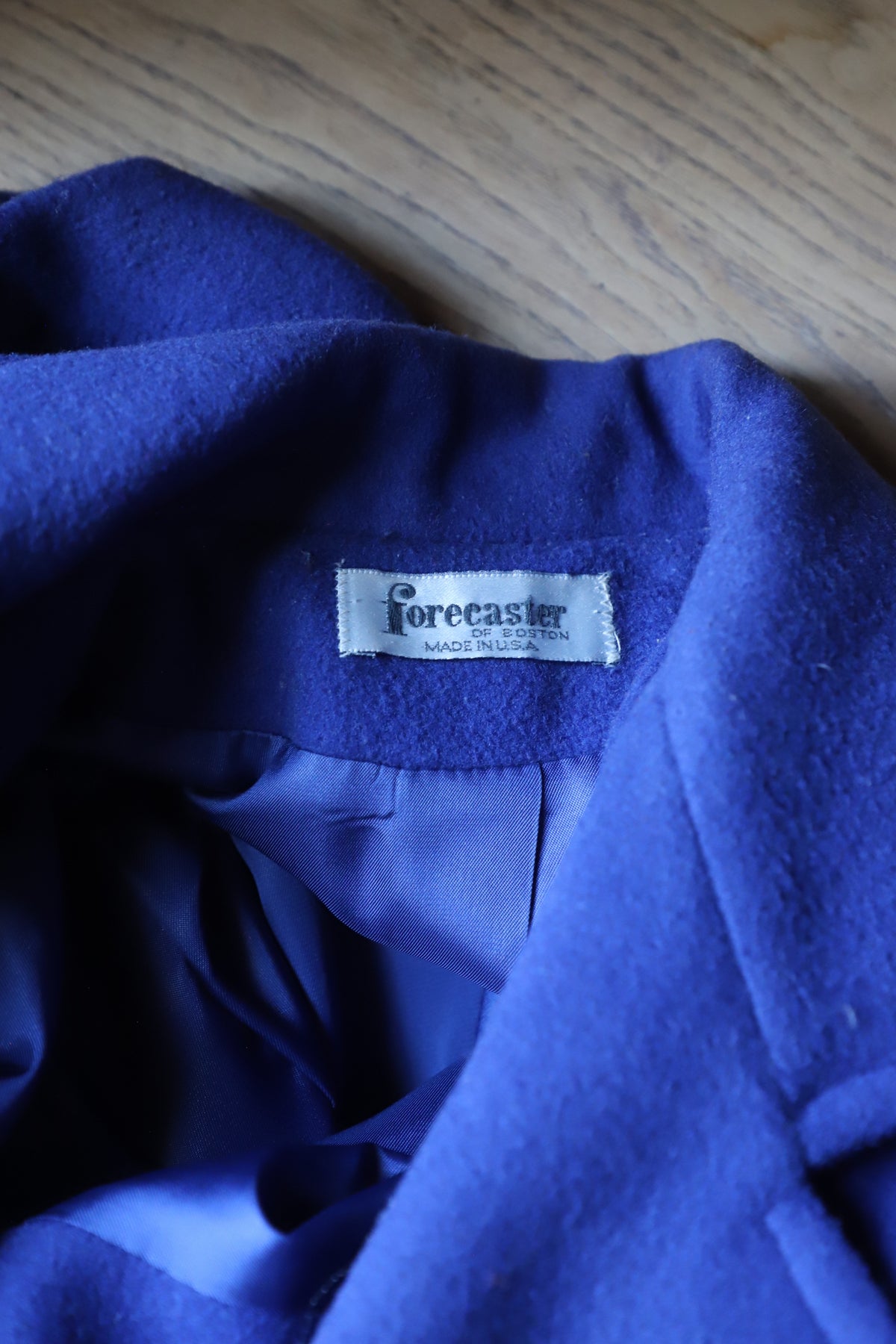 Vintage Union Made wool coat size 8