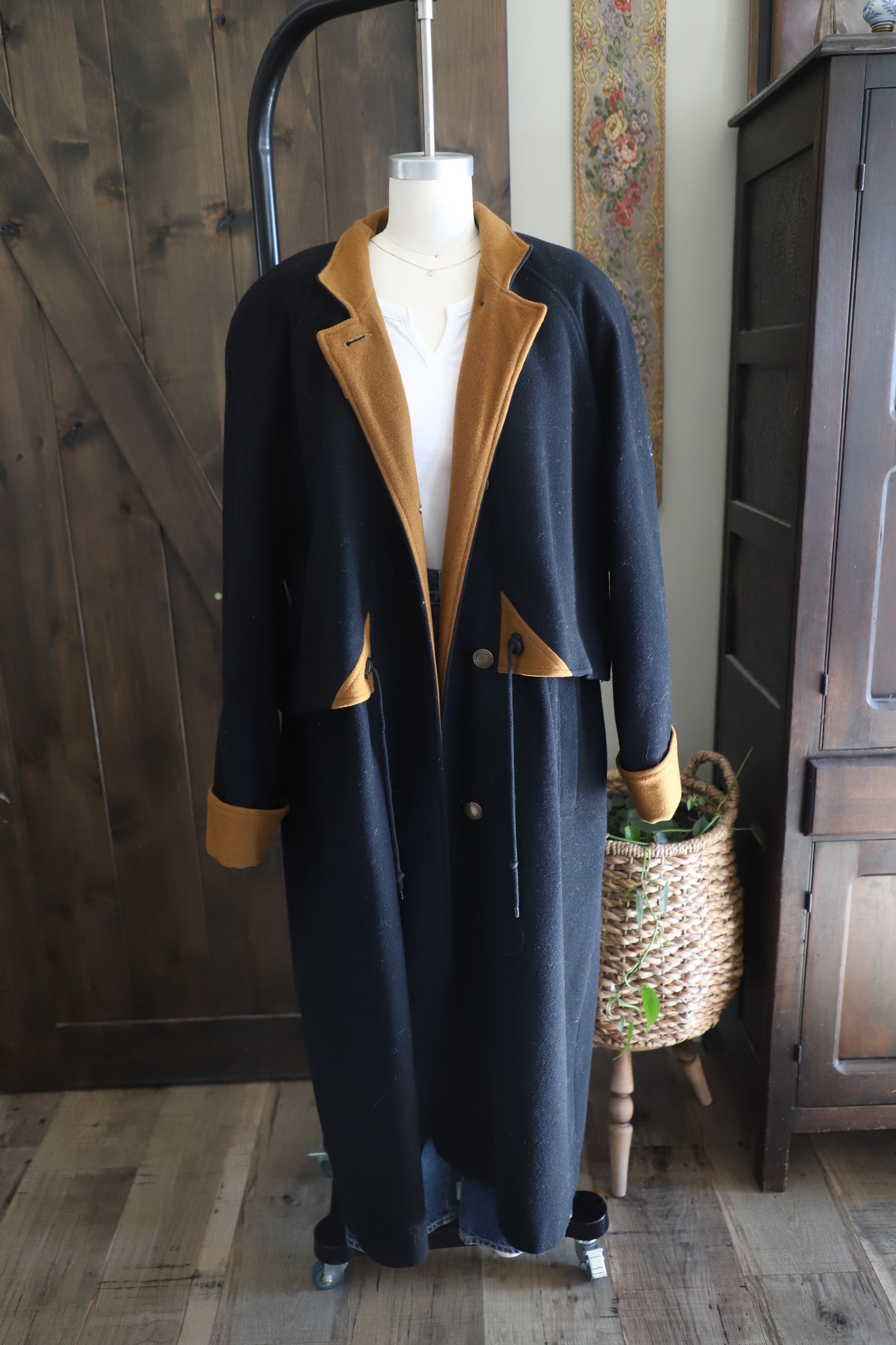 Vintage wool Southwest Coat size 14