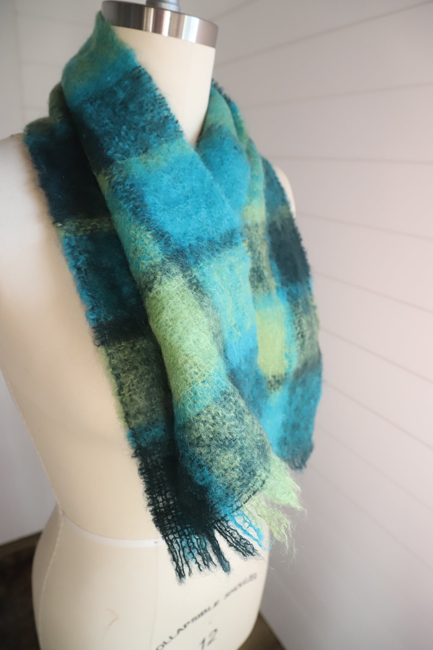Vintage Scottish Mohair scarf