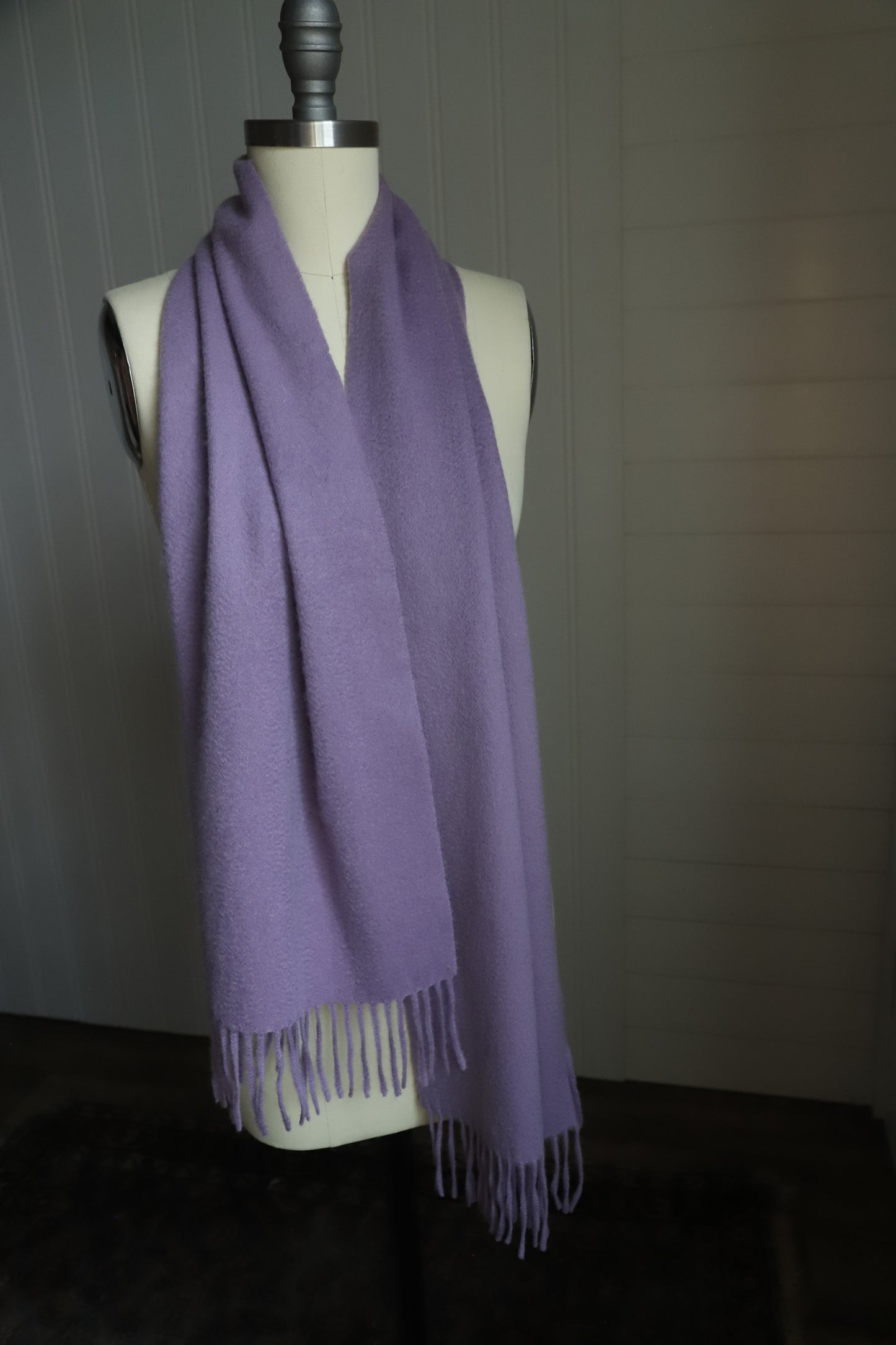 Portolano 100% cashmere scarf (one hole)