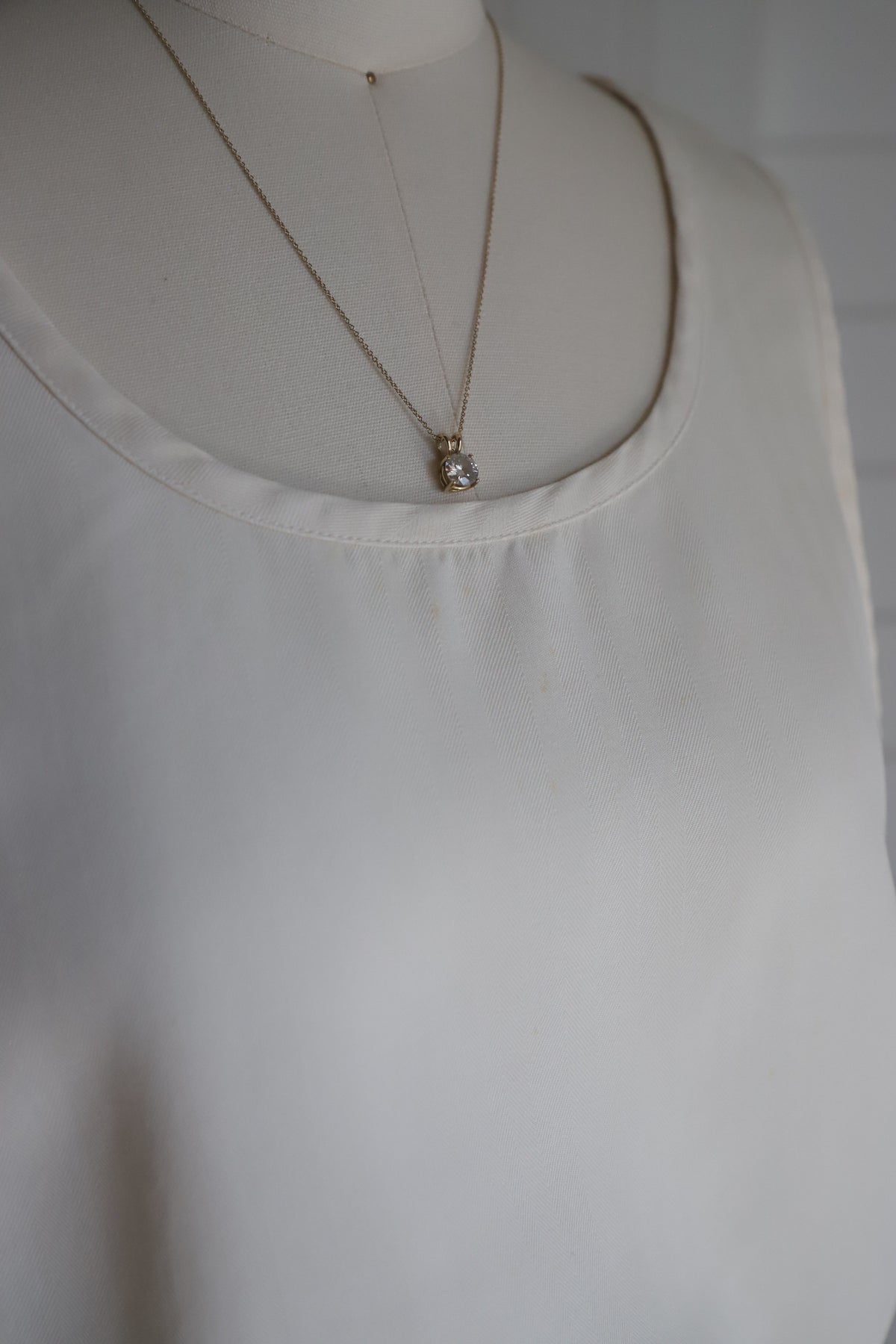Vintage 90’ LLBean silk tank size L