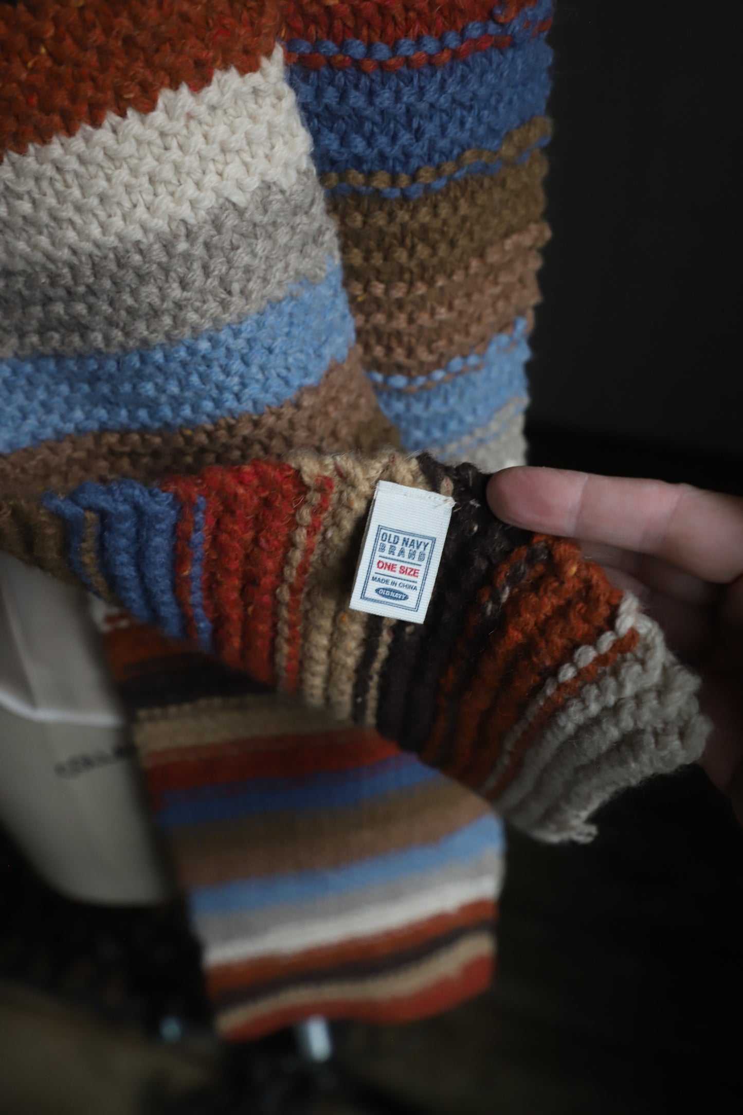 Y2K Old Navy wool blend scarf