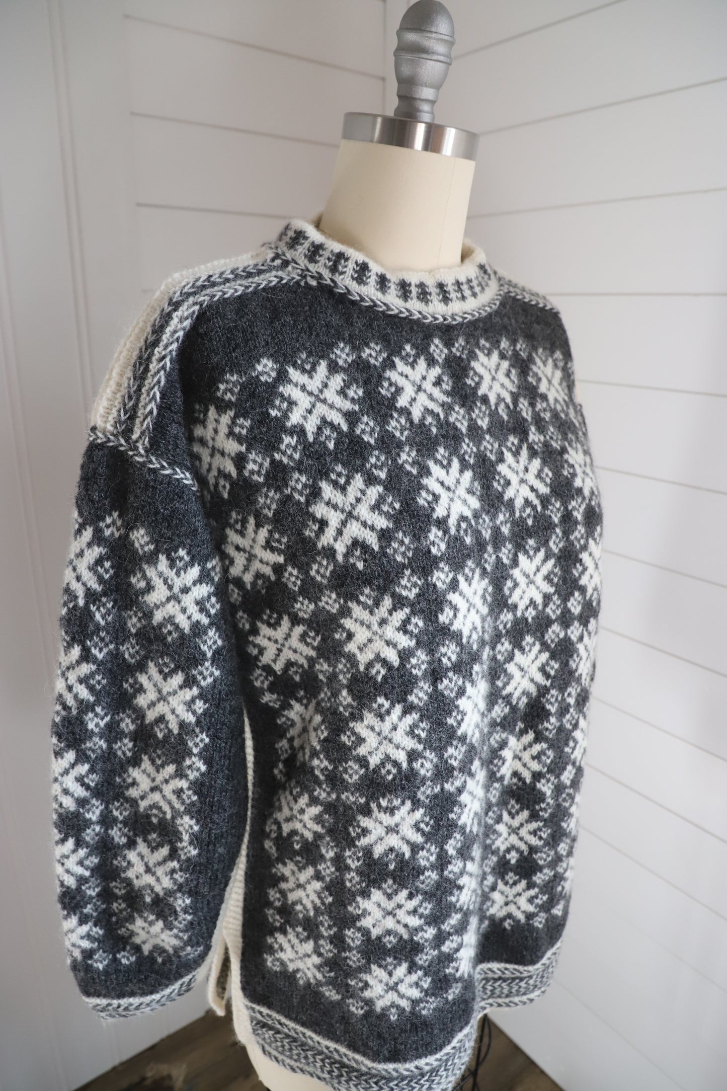 Vintage handmade wool sweater