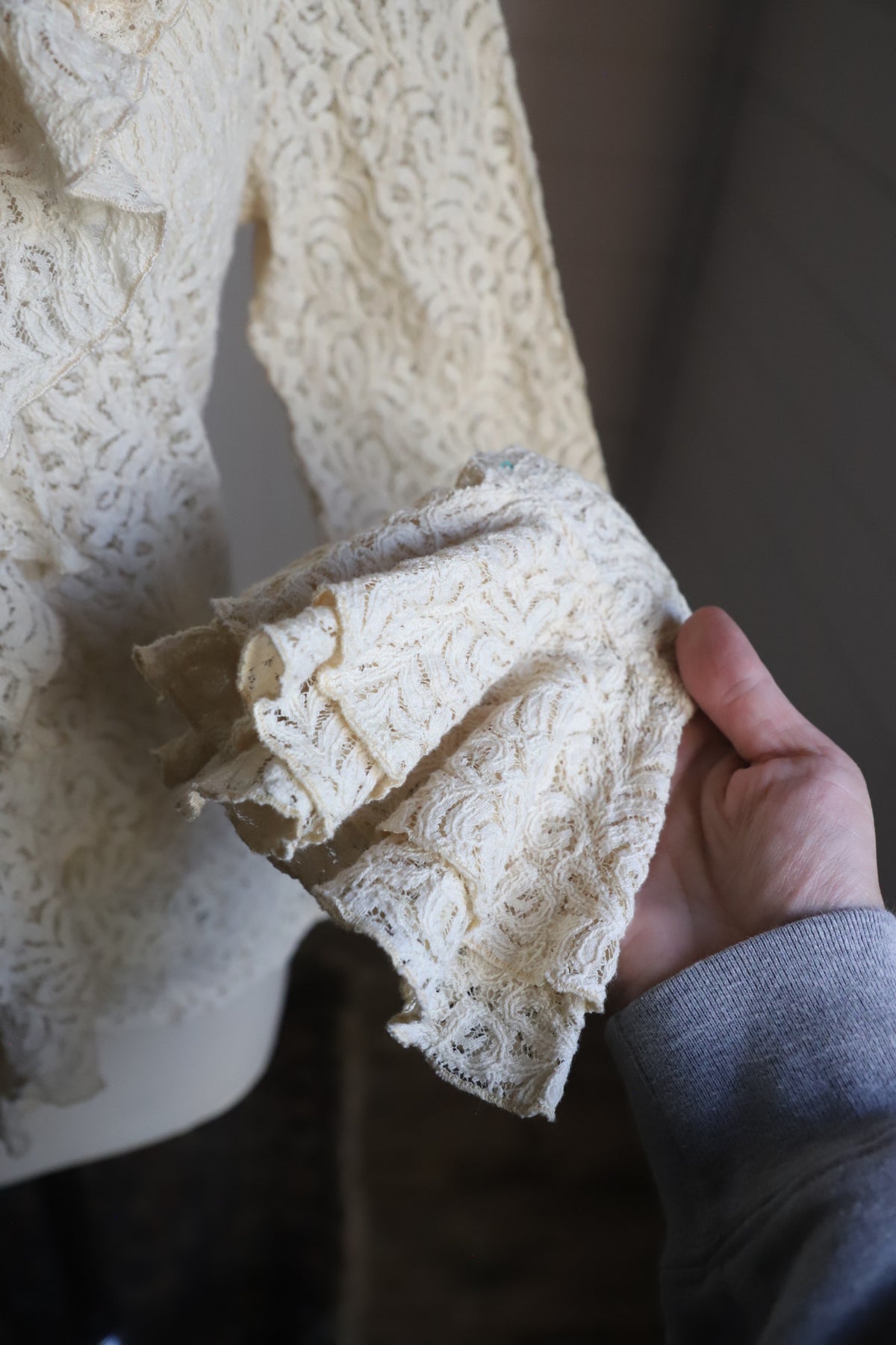 Ralph Lauren lace blouse (S)