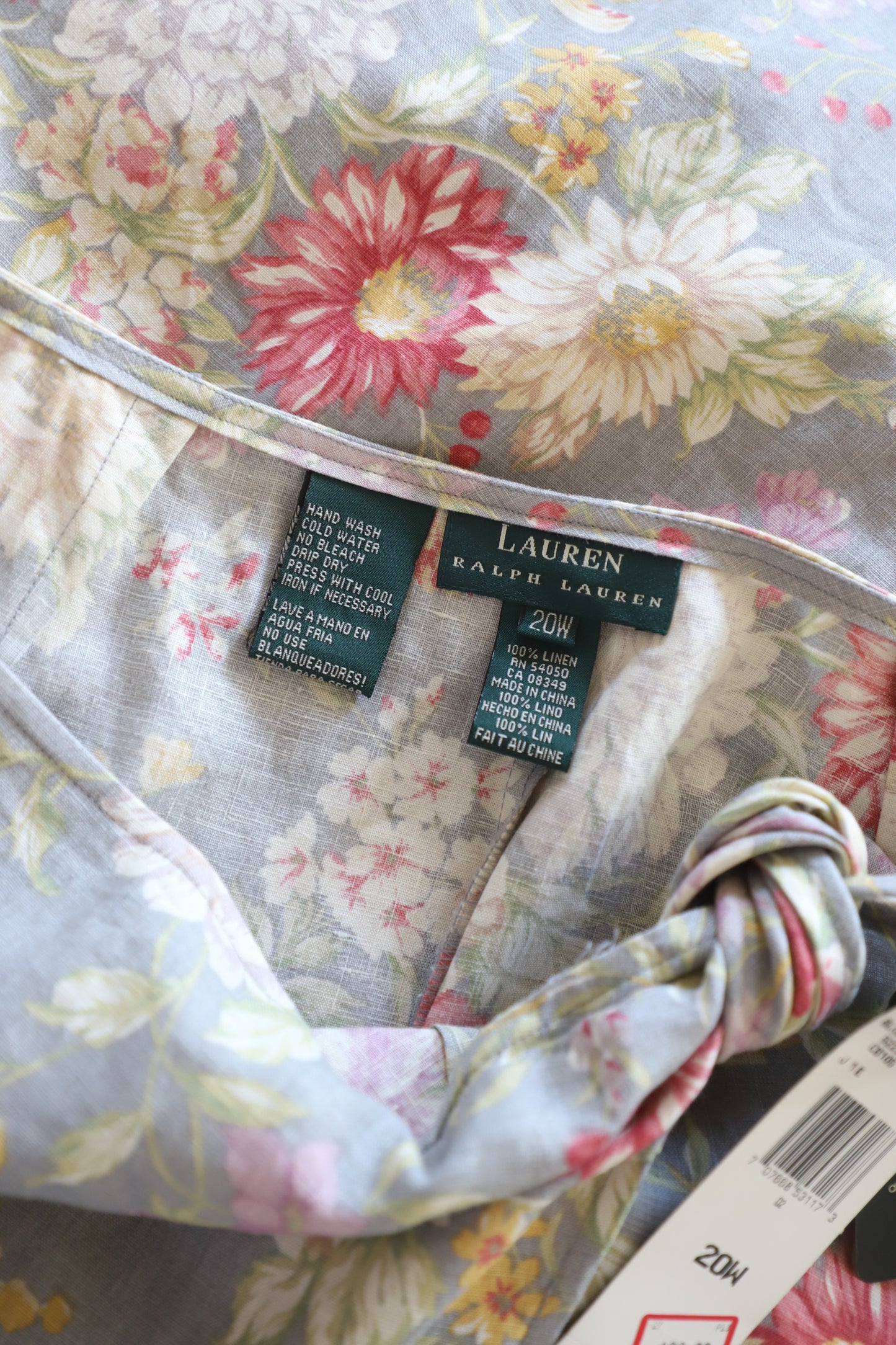 Vintage NWT Ralph Lauren wrap skirt, size 20W