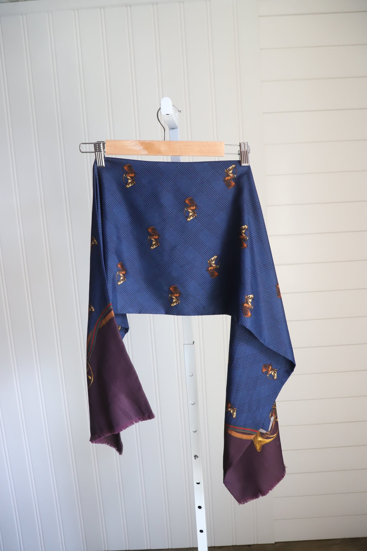 Polo Ralph Lauren long equestrian SILK scarf