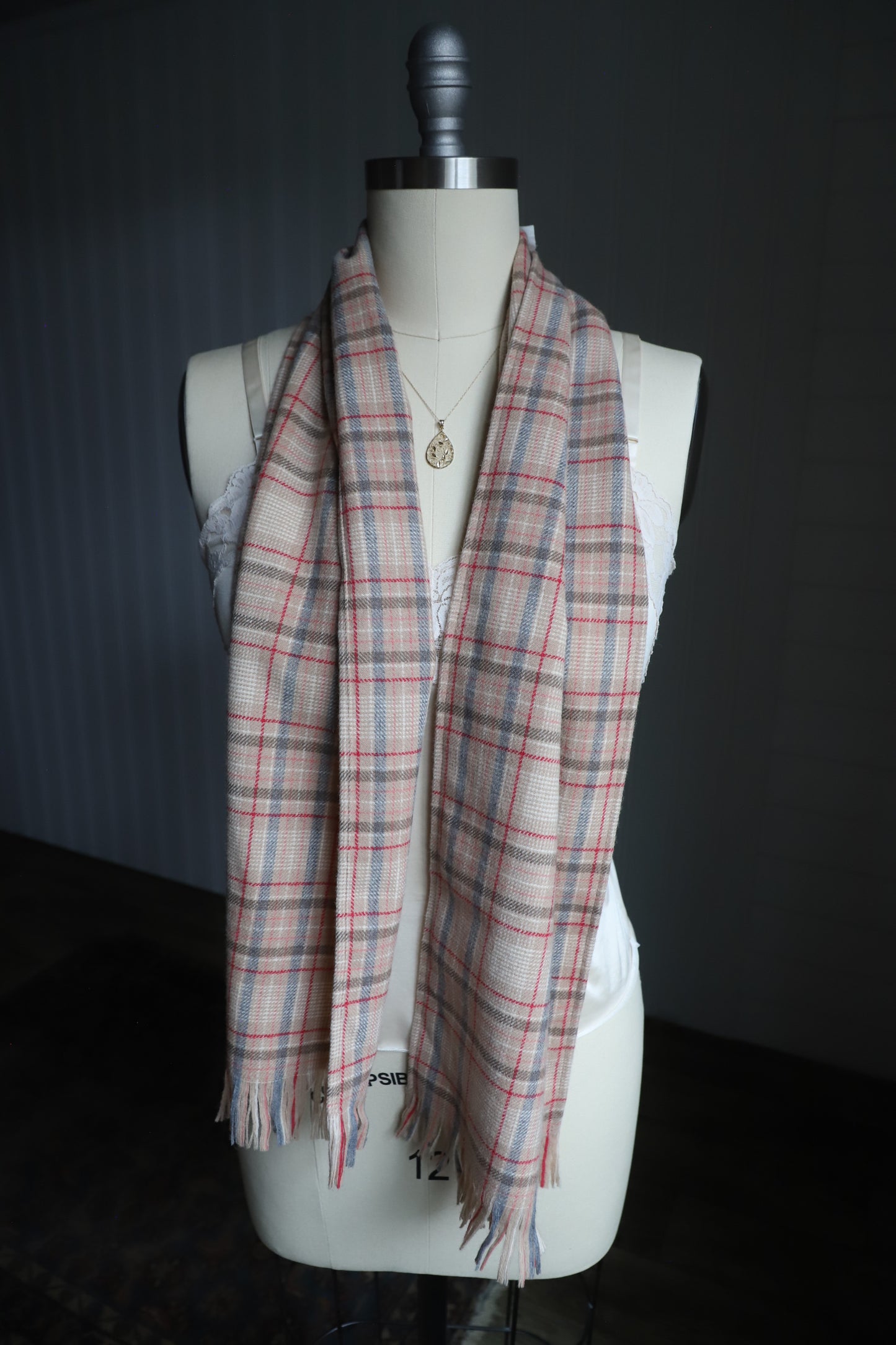 Vintage Pendleton wool scarf