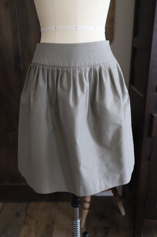 Sylvia Heisel cotton/silk skirt size 2