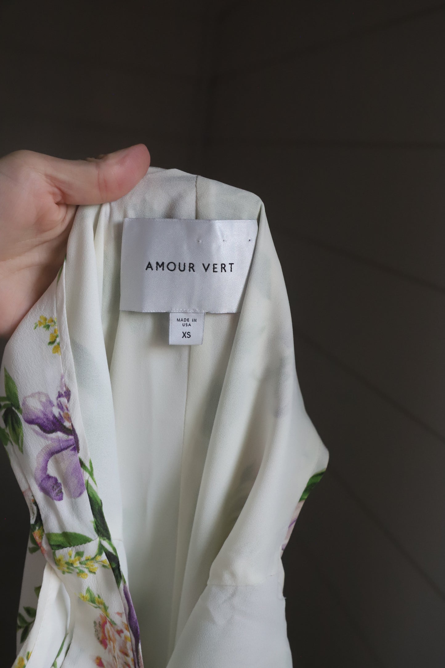 Amour Vert silk dress size XS