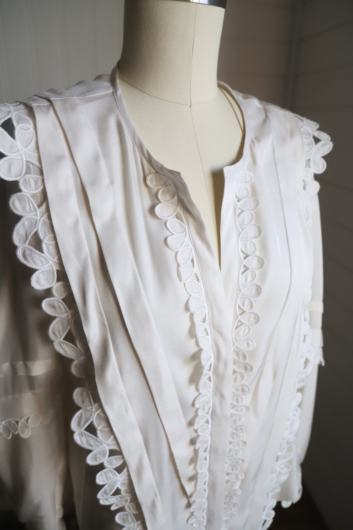 Rebecca Taylor silk blend blouse size 6