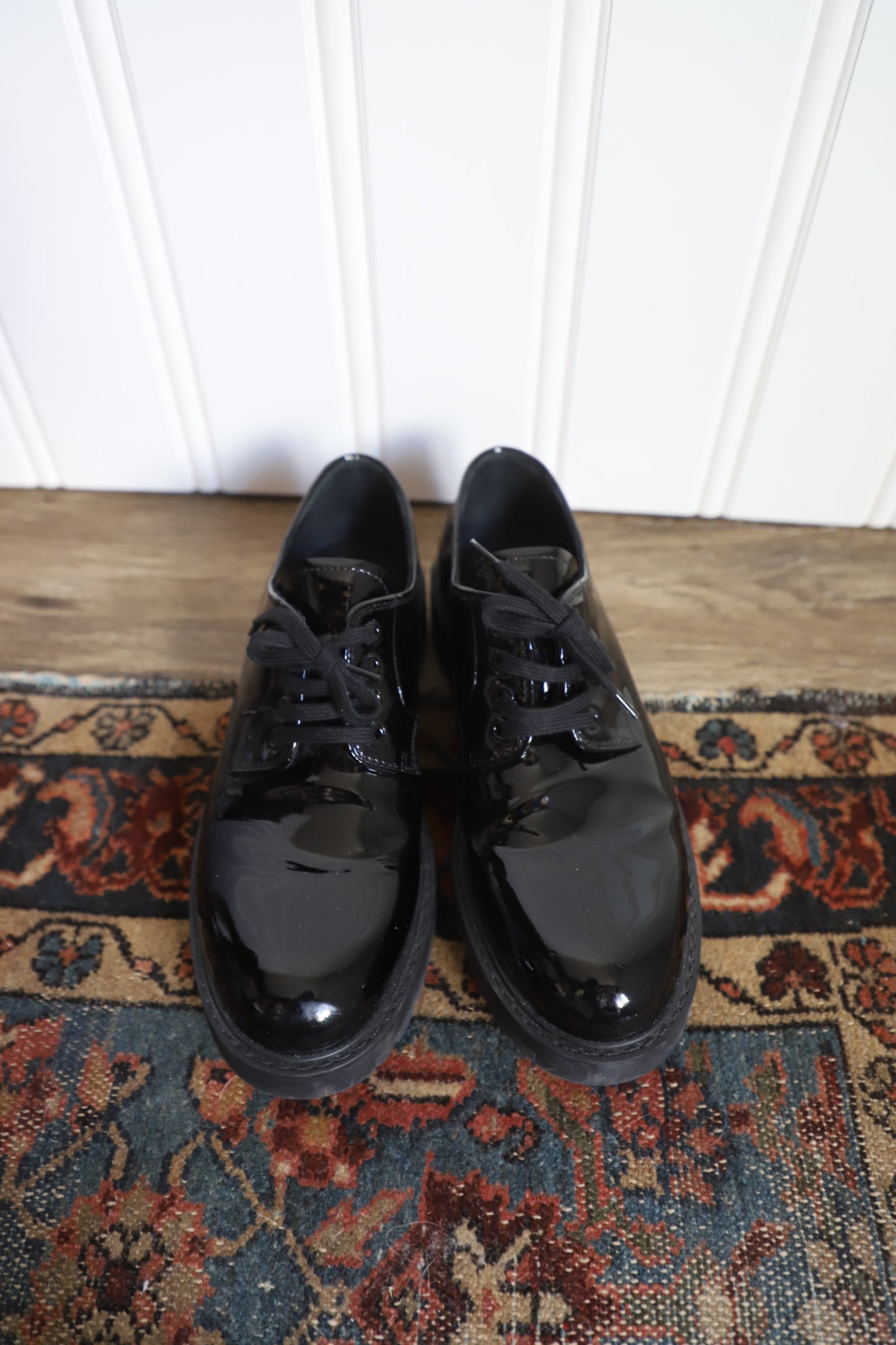 Prada Patent loafers size 39.5