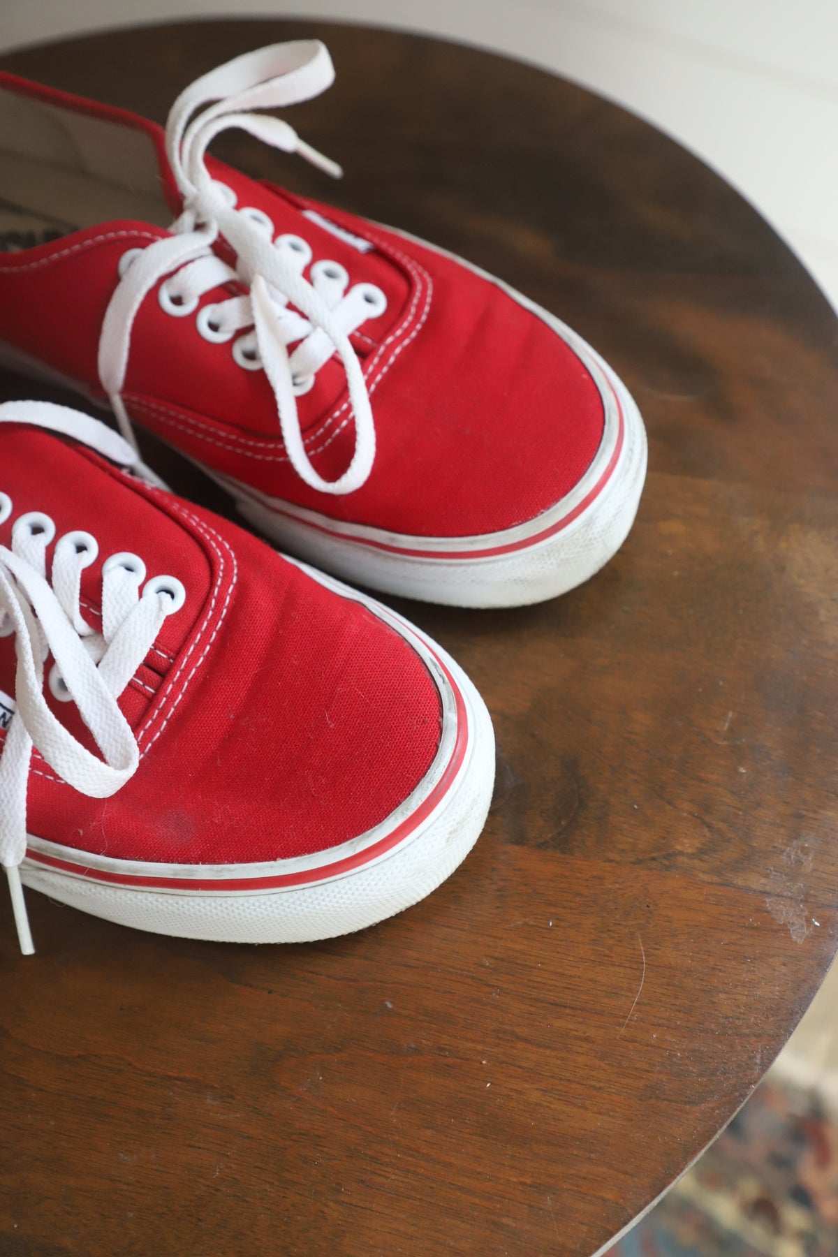 Classic red Vans size 8.5